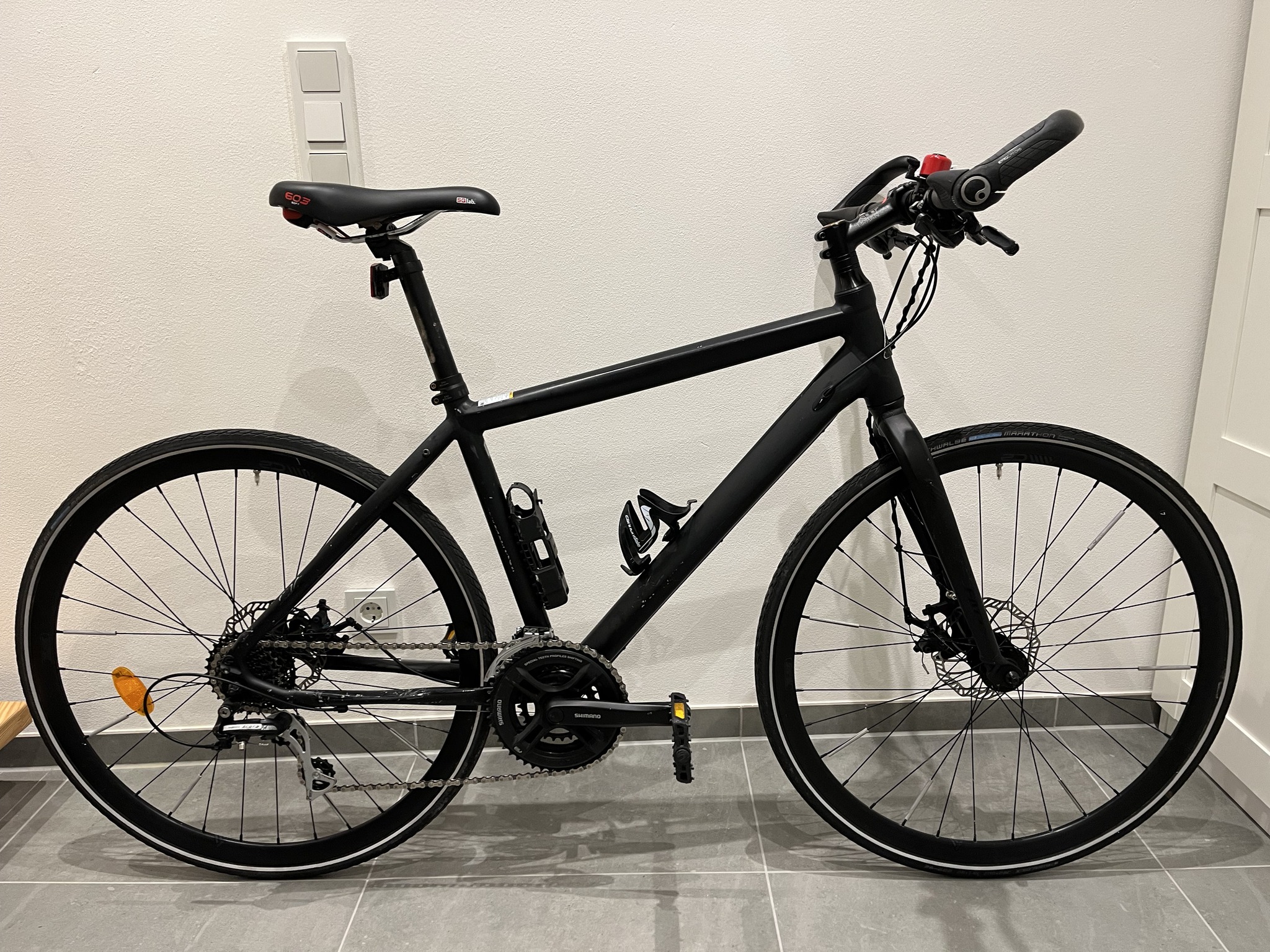 Restored 2009 Cannondale Bad Boy with disc brakes
