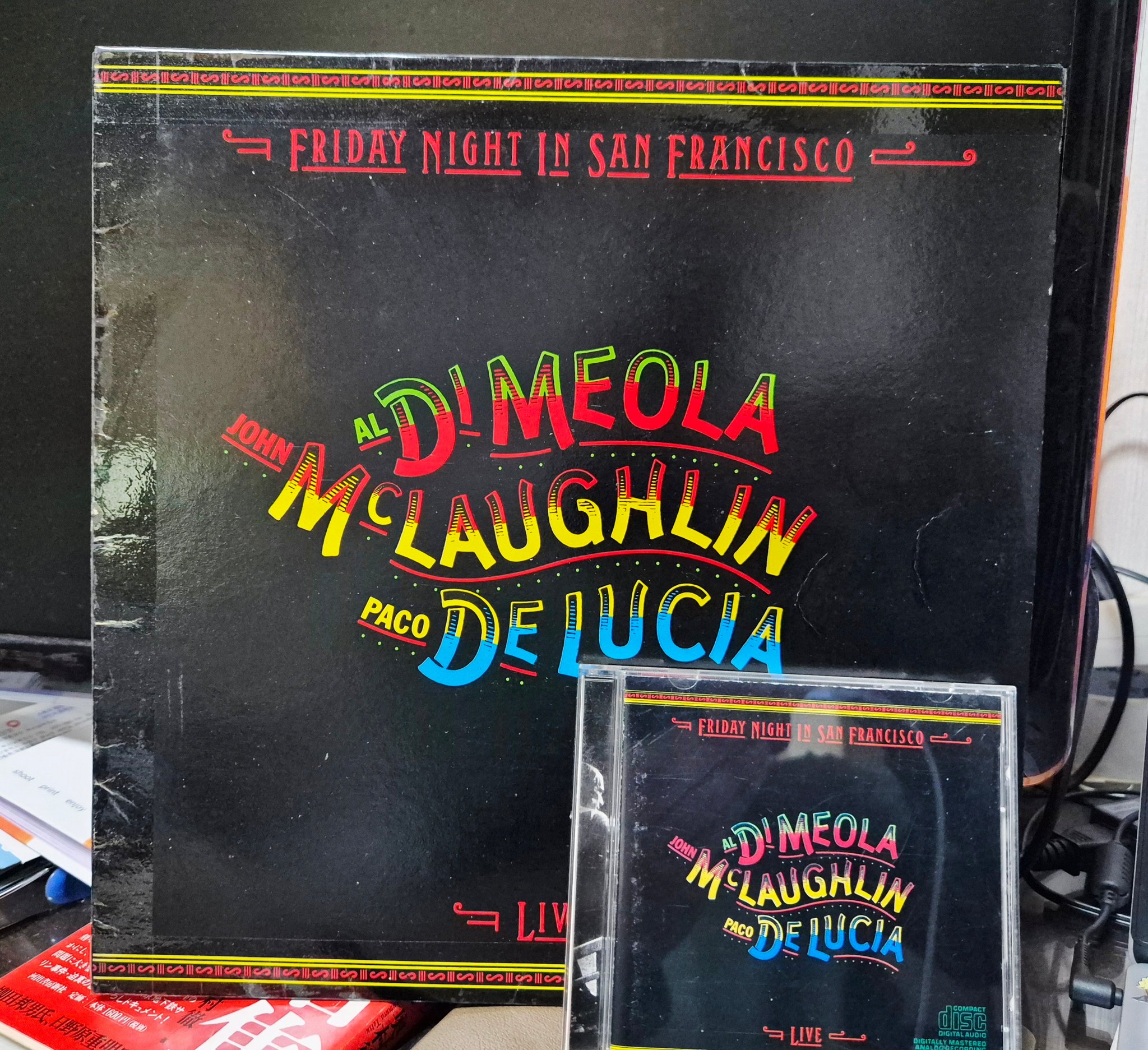 Legendary!!! Friday night in San Francisco!! LP&CD #Al Di Meola 