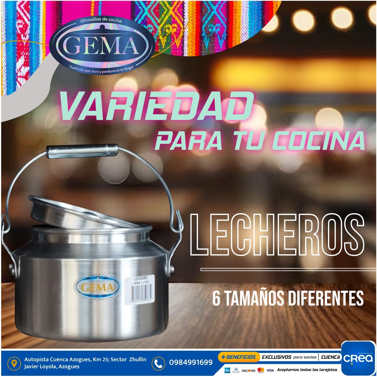 Aluminios Gema - 🥛🏢 ¡Descubre el nuevo lechero de aluminio...