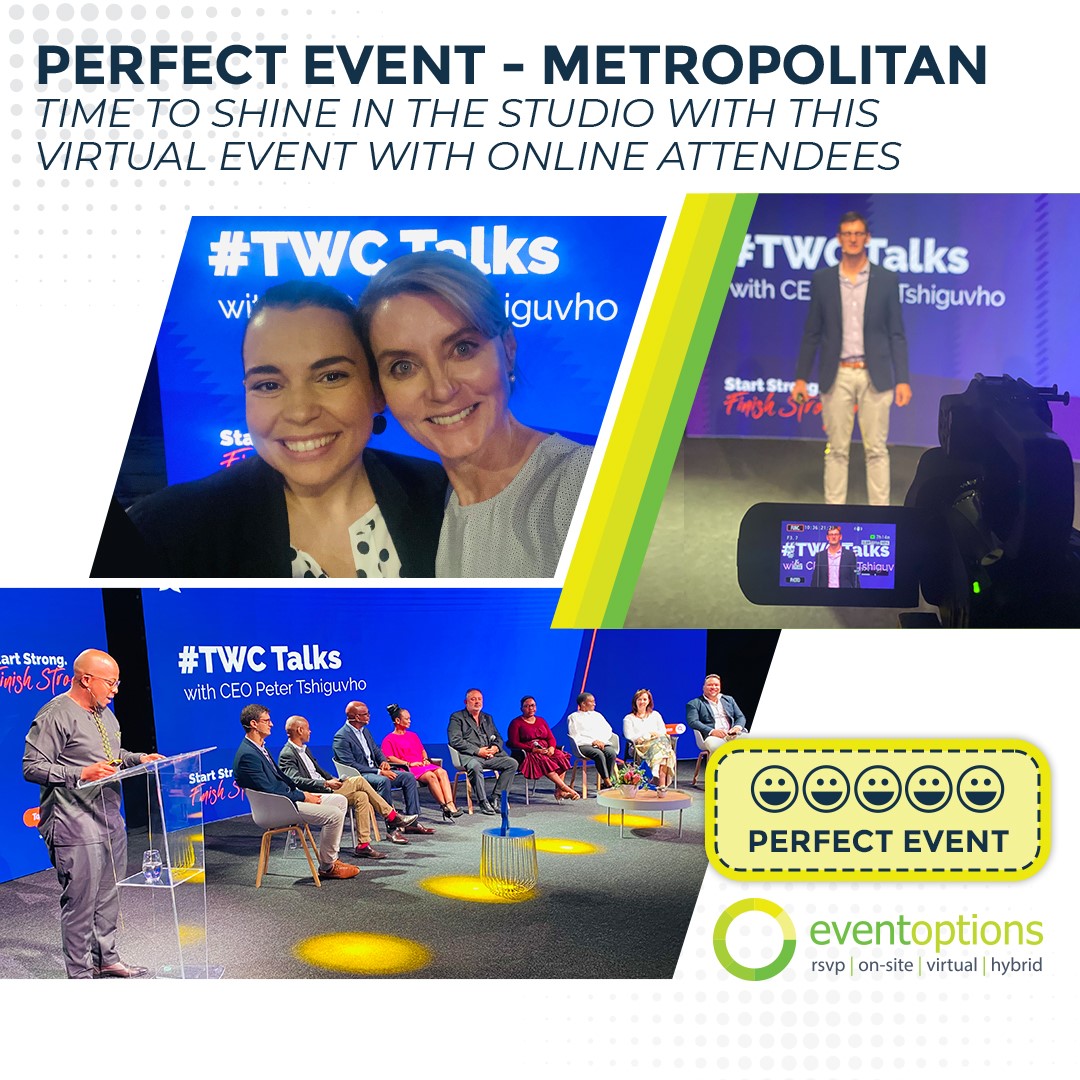 Event Options - It all comes together when the MC, client,...