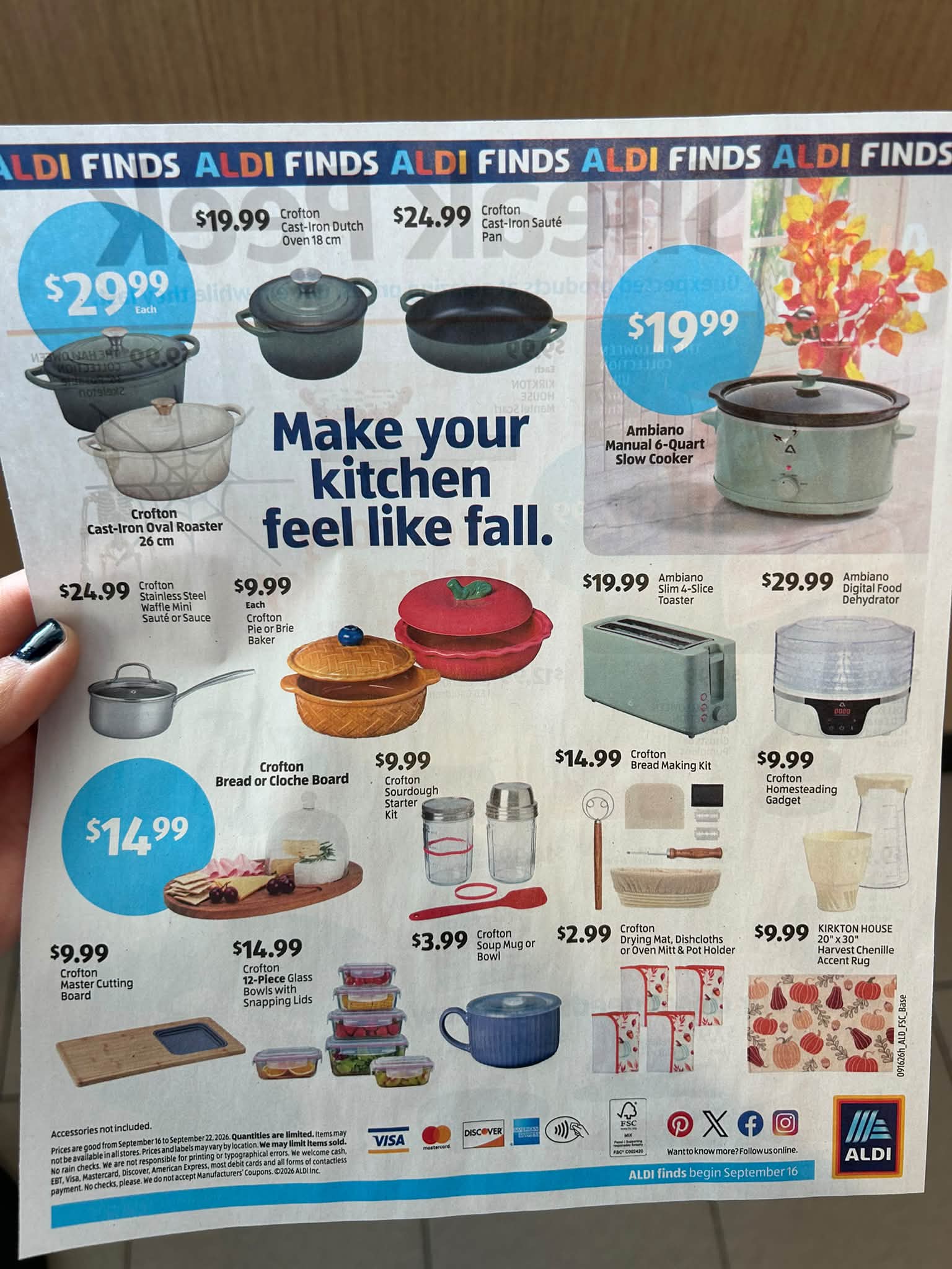 Aldi sneak peek for 9/16 ad with new Halloween collection