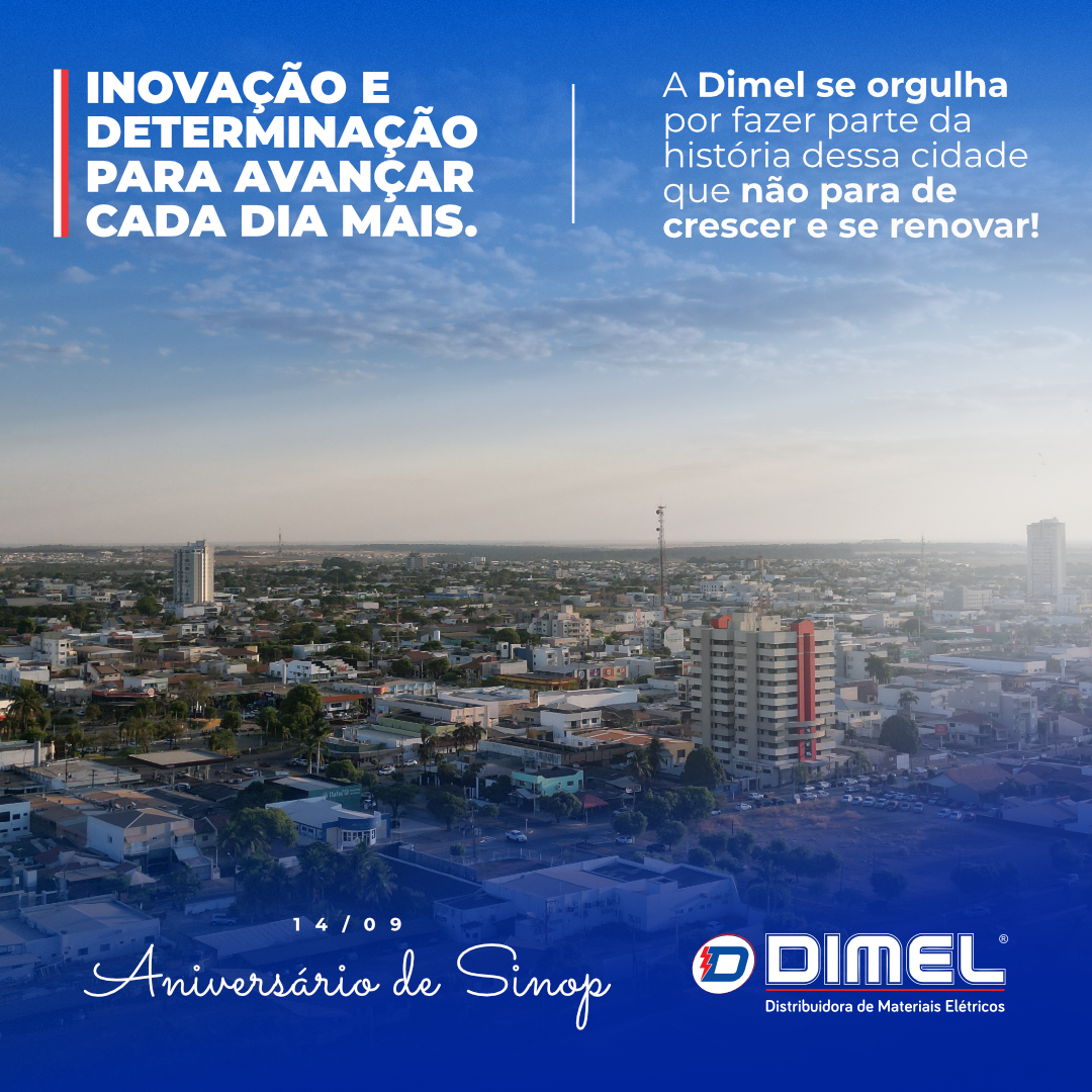 Acompanhando... - Dimel - Distribuidora De Materiais Elétricos