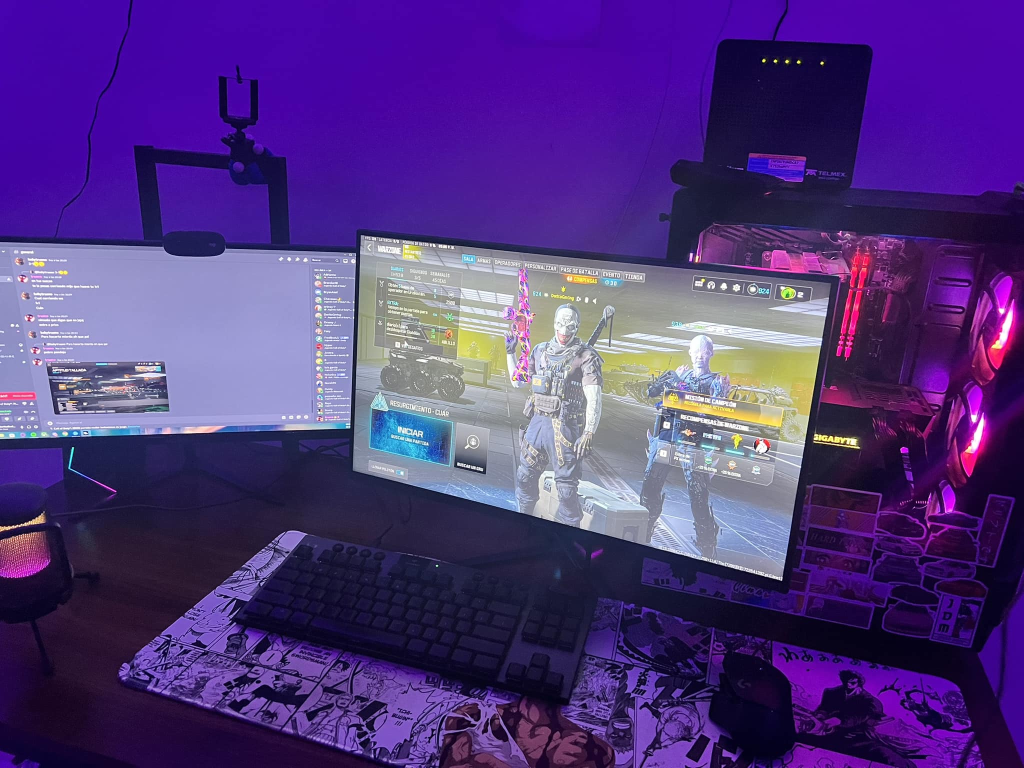 Ryzen 7 5700x and RTX 3060 Ti gaming setup
