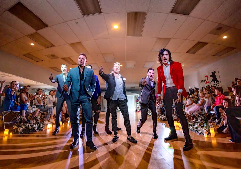 Team of male models were... - American Modeling Academy