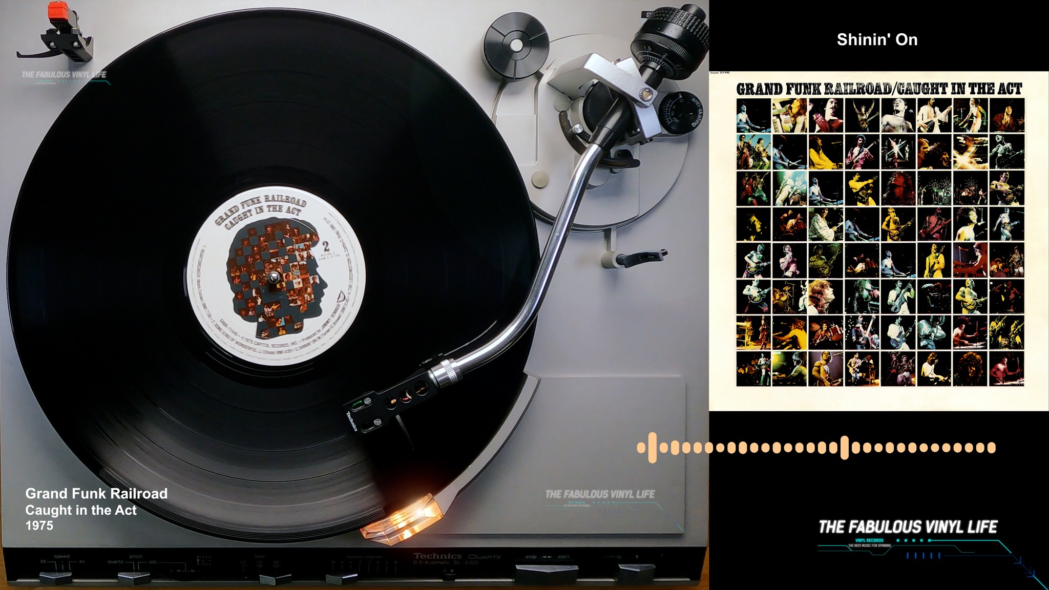 Grand Funk Railroad's Caught in the Act live album