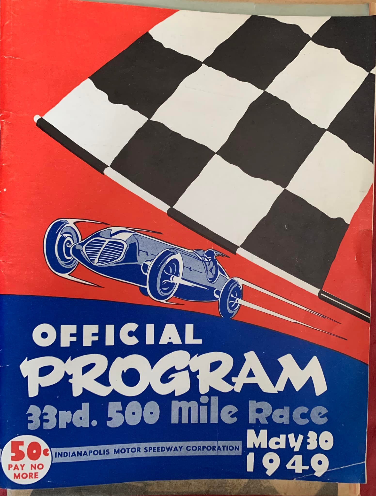 Indianapolis Motor Speedway Poster, Indy 500 Print
