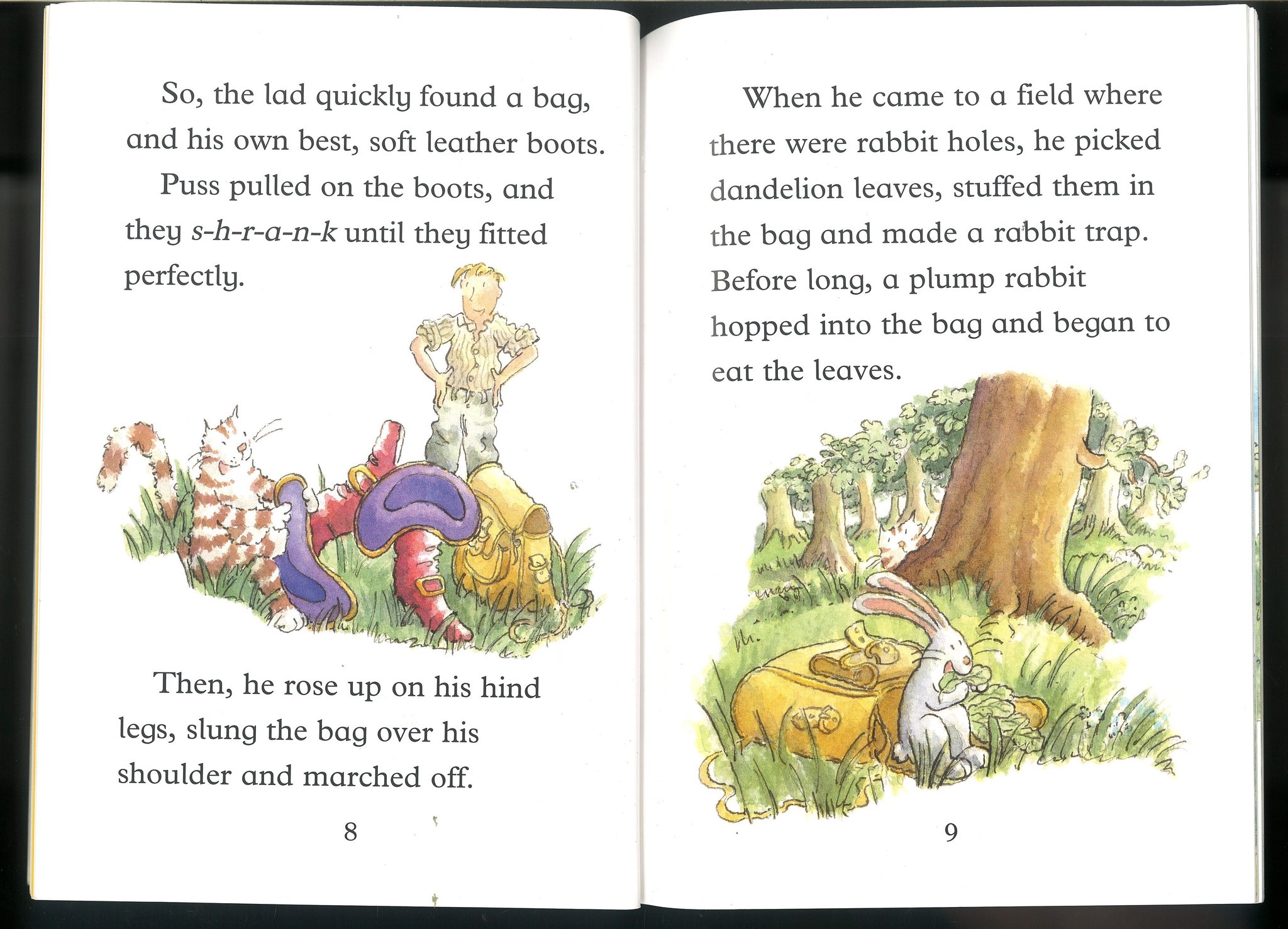 หัดอ่านปกอ่อน Puss in Boots- Puss in Boots wants the poor miller's son ...