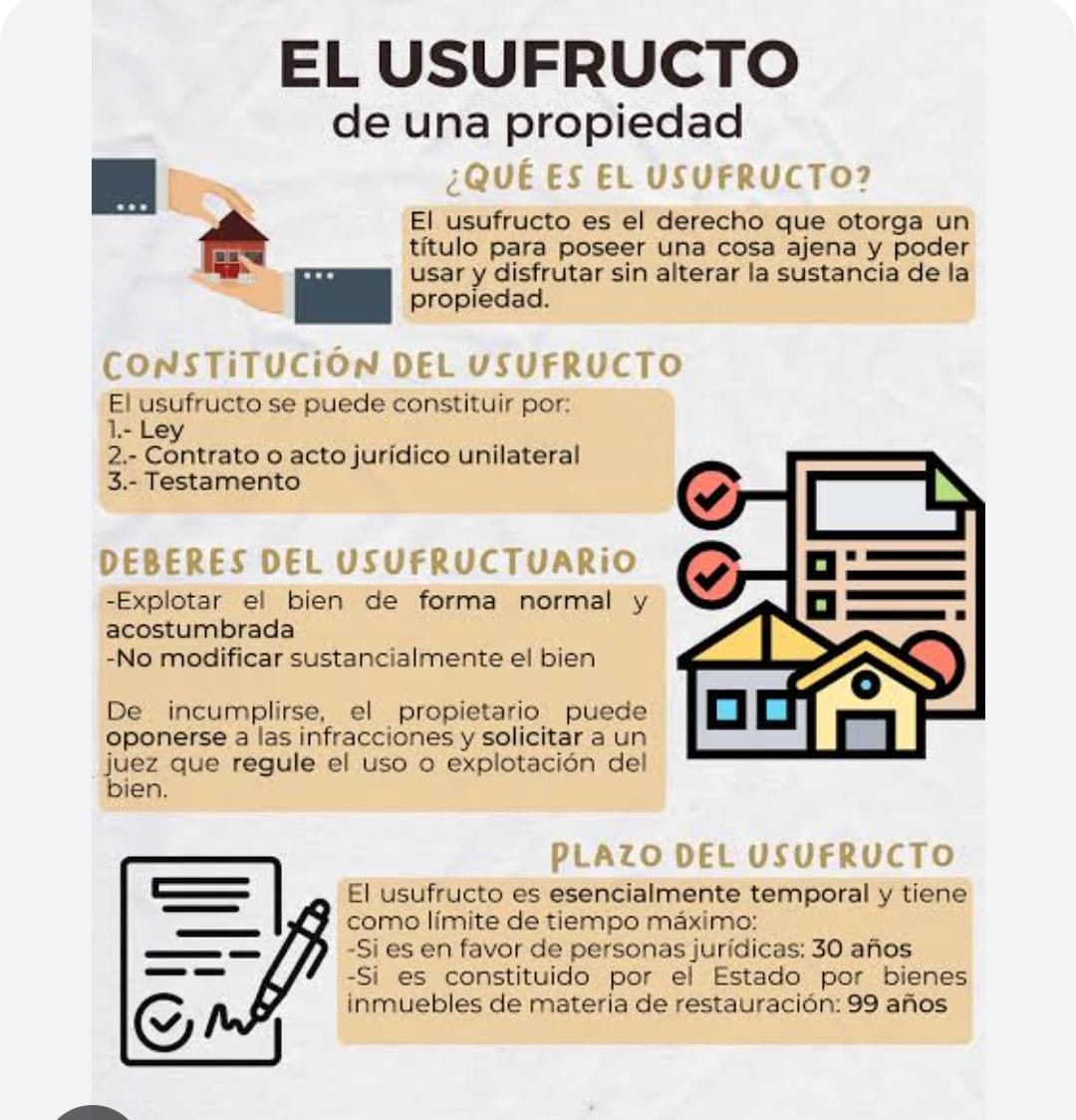 AJ Consultoria - Que es el usufructo en México? El...
