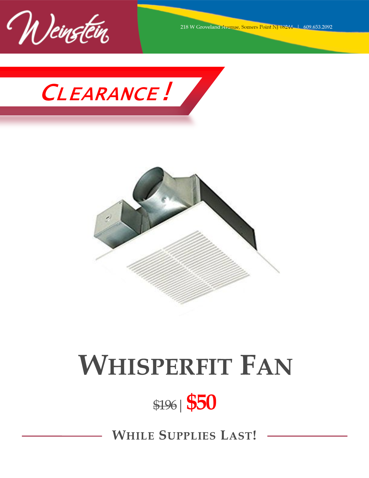 Weinstein Supply Showroom - Somers Point, NJ | Somers Point NJ