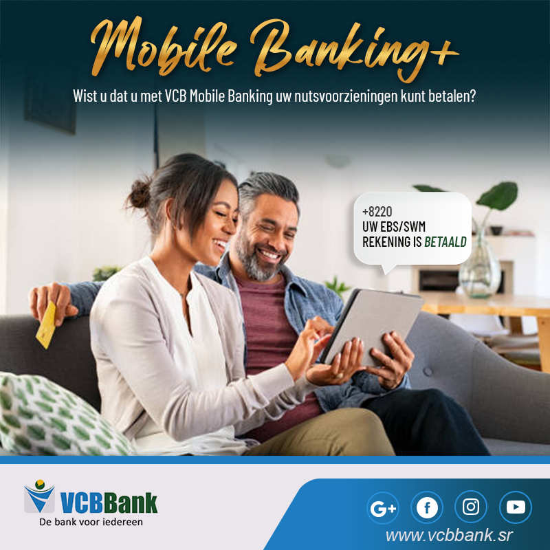 Surinaamse Volkscredietbank - 📱💰 | Nu meer mogelijkheden met VCB Mobile ...