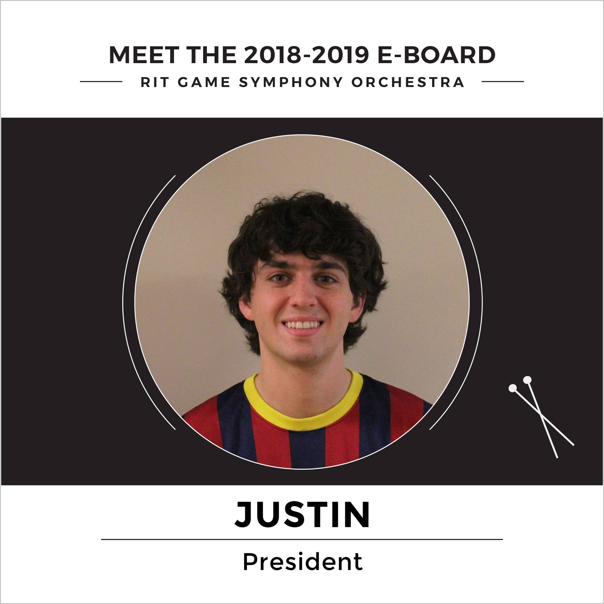Meet the E-board! Justin is... - RIT Game Symphony Orchestra