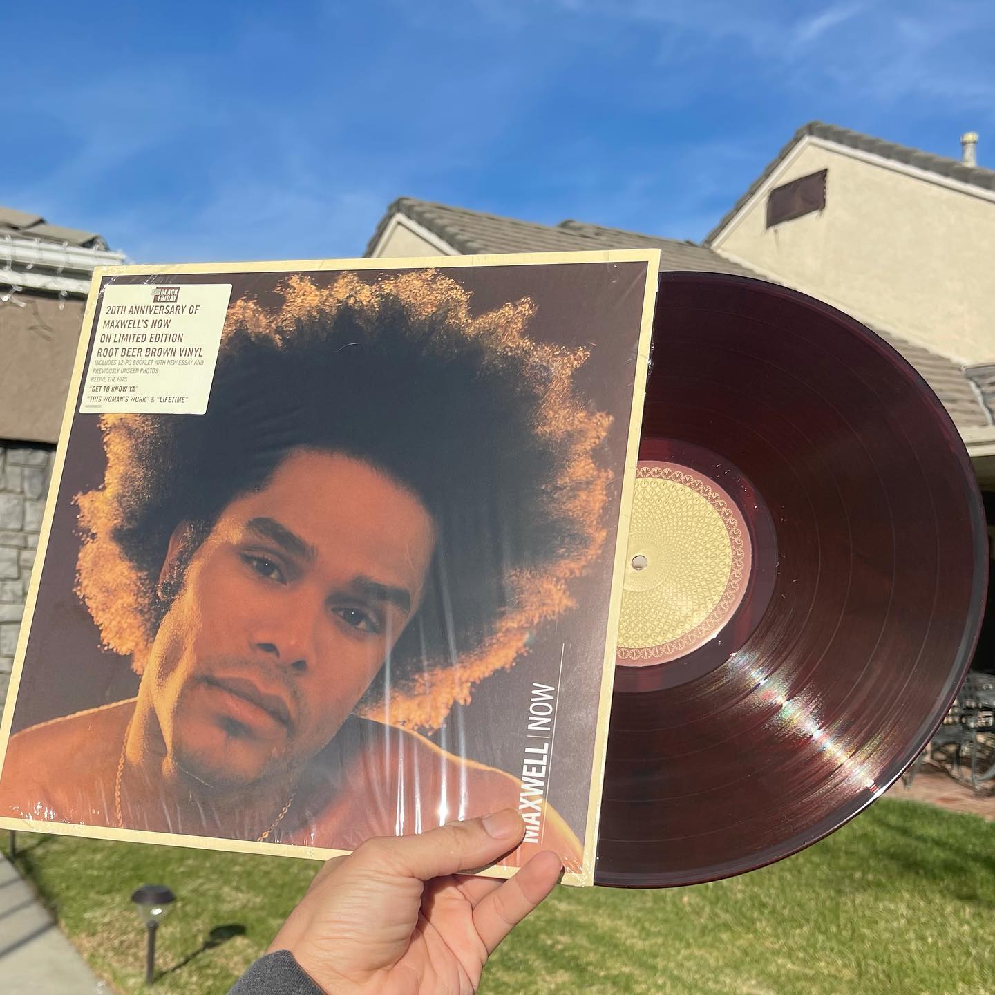 Maxwell : NOW (Root Beer Brown Vinyl) RSD Black Friday Exclusive