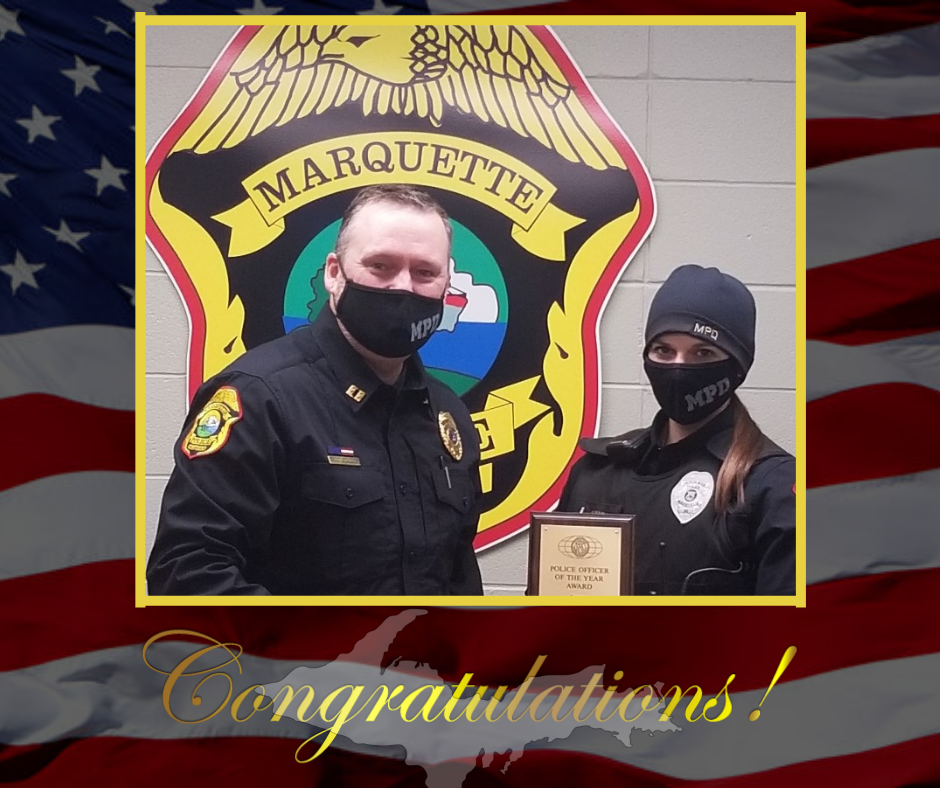 Marquette - Congratulations to Officer Lisa Benson on being named the ...