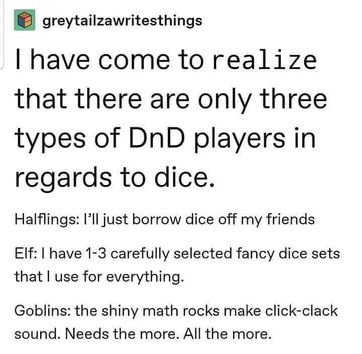 I steal my wife's shiny math... - Killemore Gaming Services | Facebook