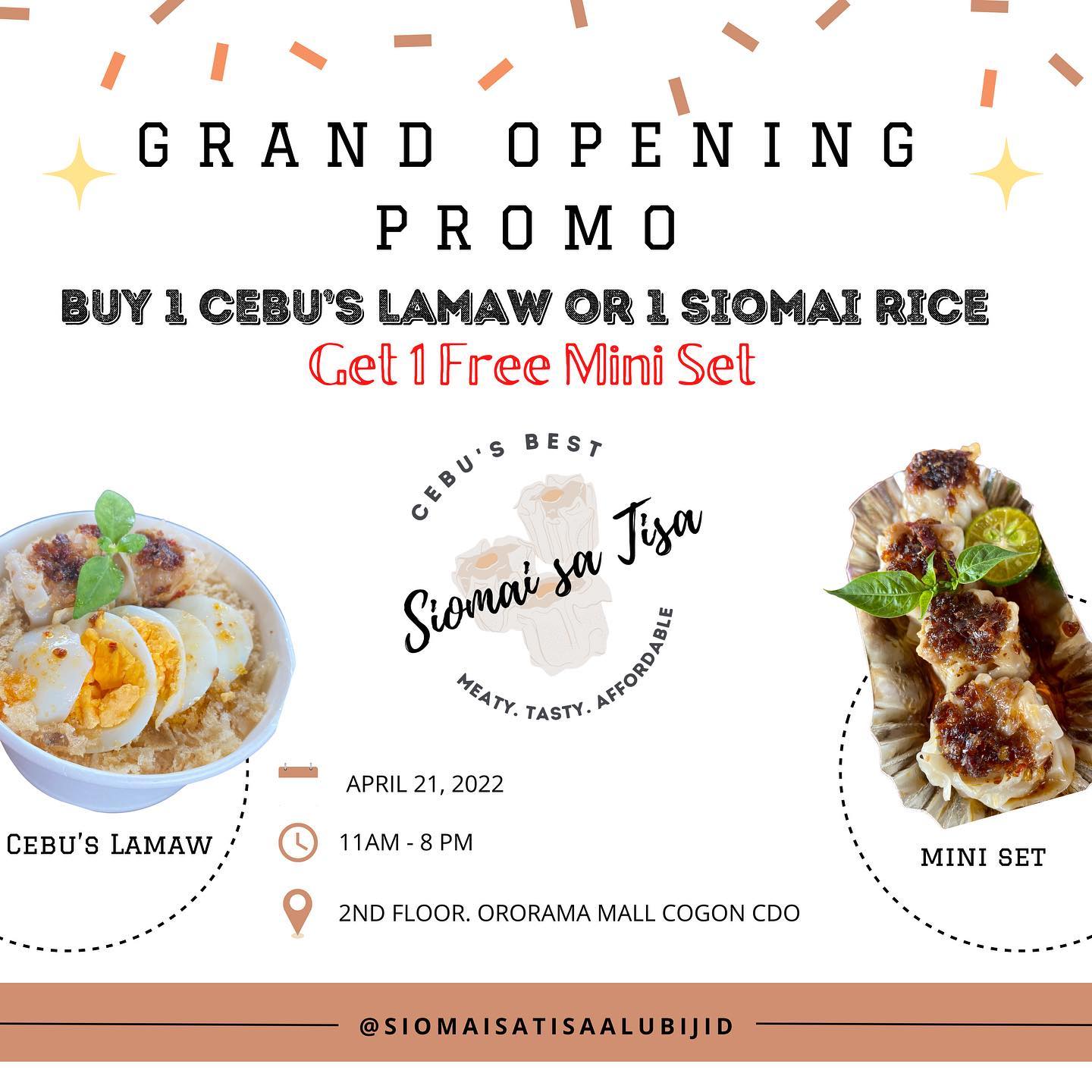 The wait is over! 🥳 Cebu’s... - Siomai sa Tisa - Alubijid