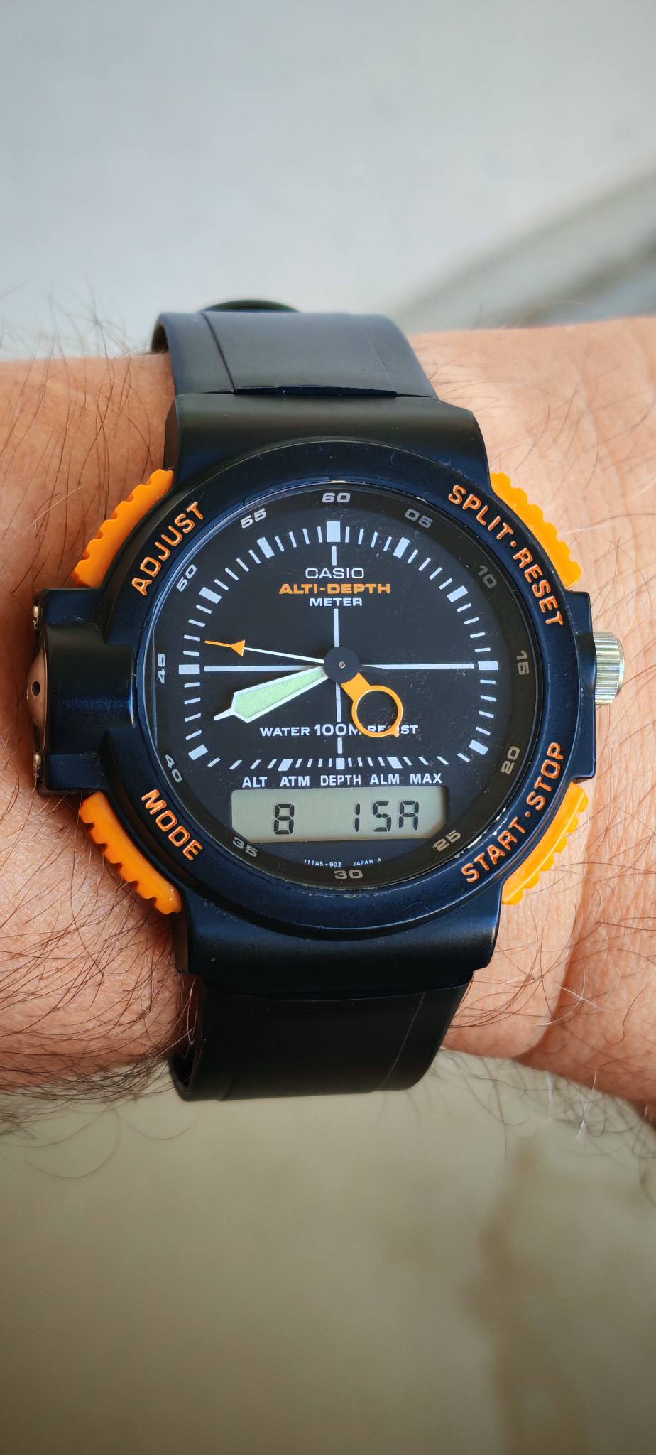 Rare Casio ARW 320 altimeter watch from the 90s found