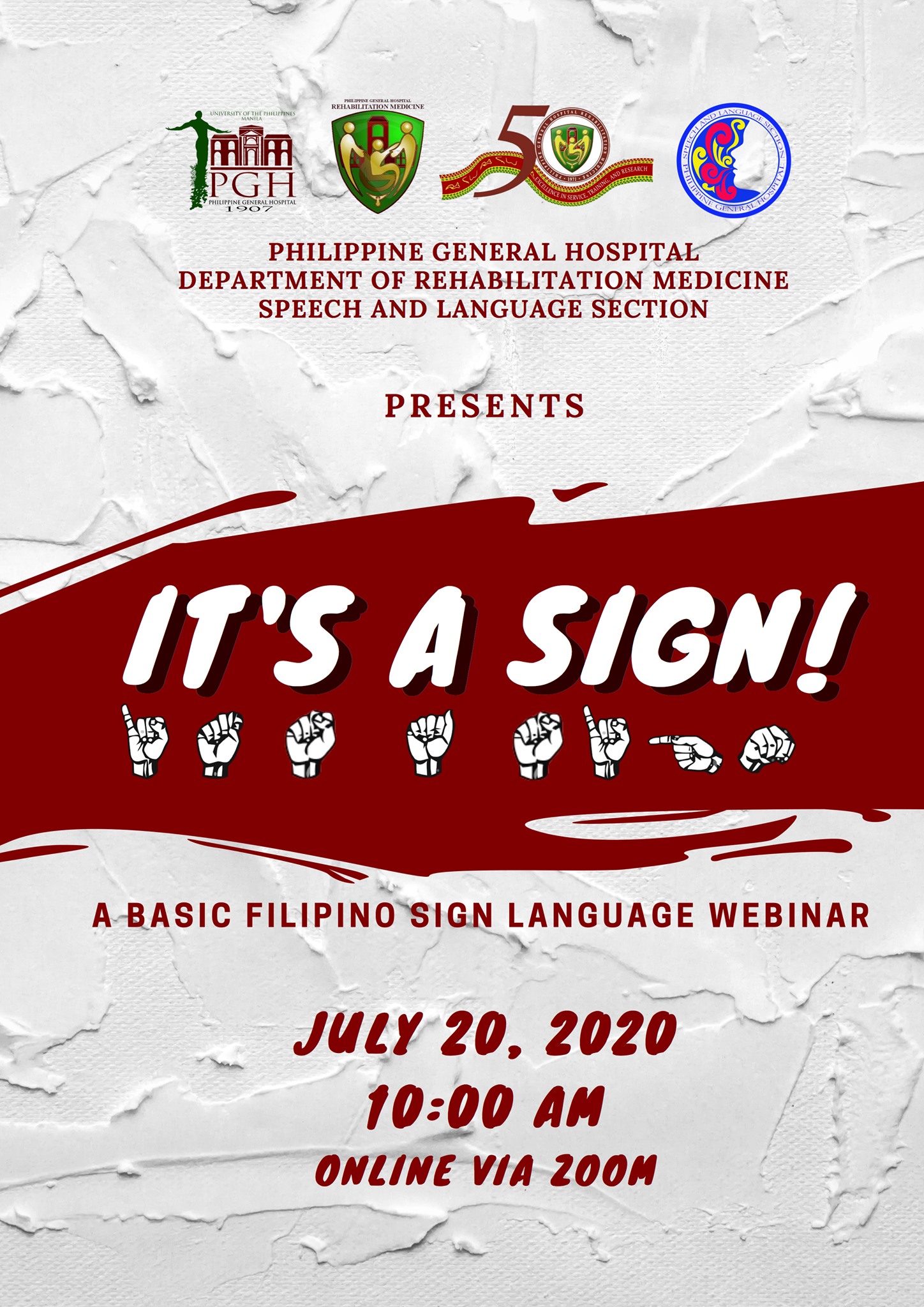 Wanna learn... - PGH Department of Rehabilitation Medicine