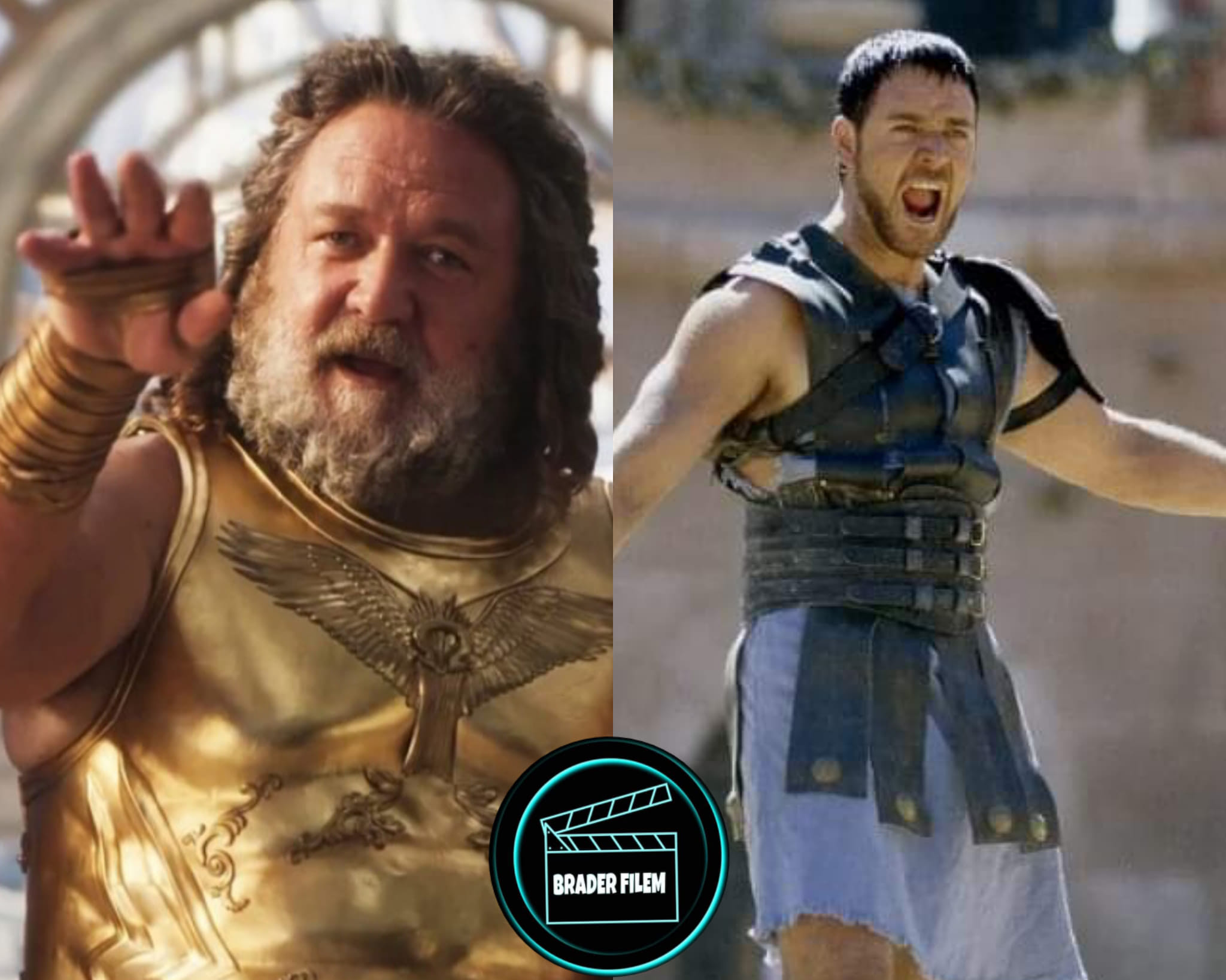 Brader Filem - WATAK FILEM : RUSSELL CROWE SEBAGAI ZEUS...