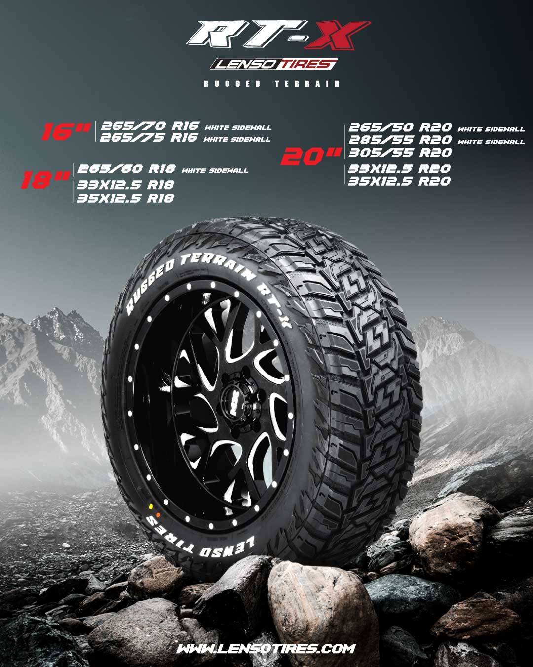 LENSO TIRES - RTX ความท้าทายที่พร้อมให้คุณได้สัมผัส... | Facebook