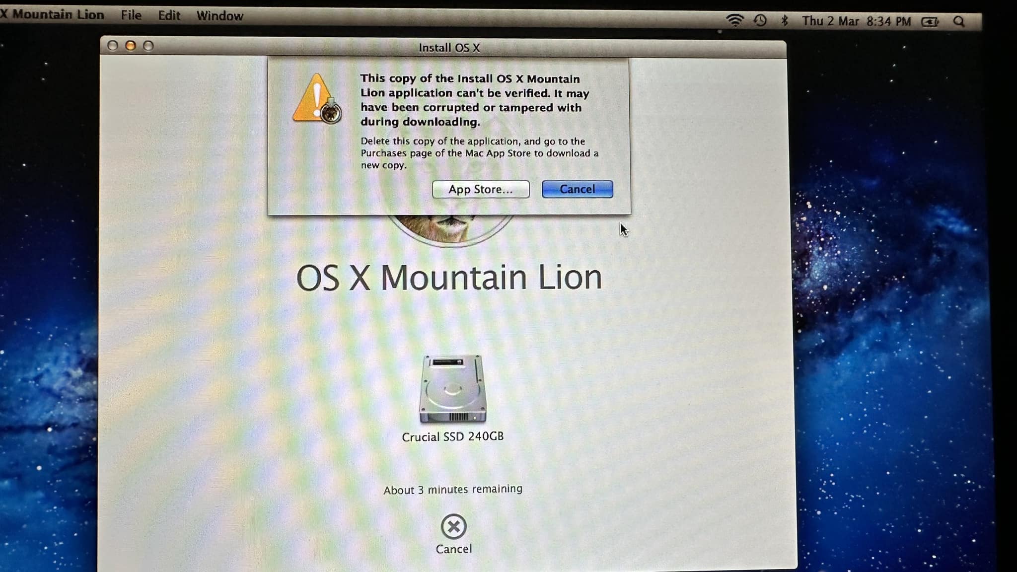 MacBook Pro 2012: Clean Install macOS Lion Issues