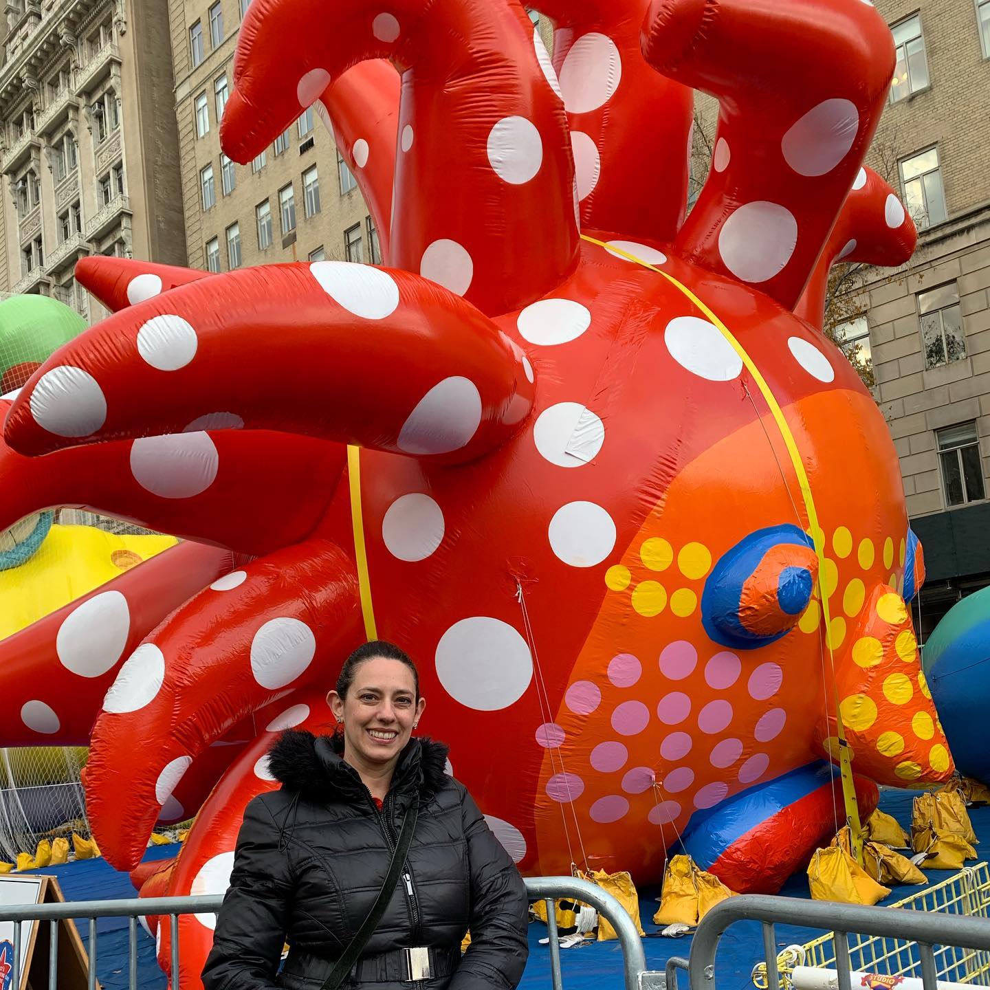 kaws at the Macy's Thanksgiving Day Parade, 2012