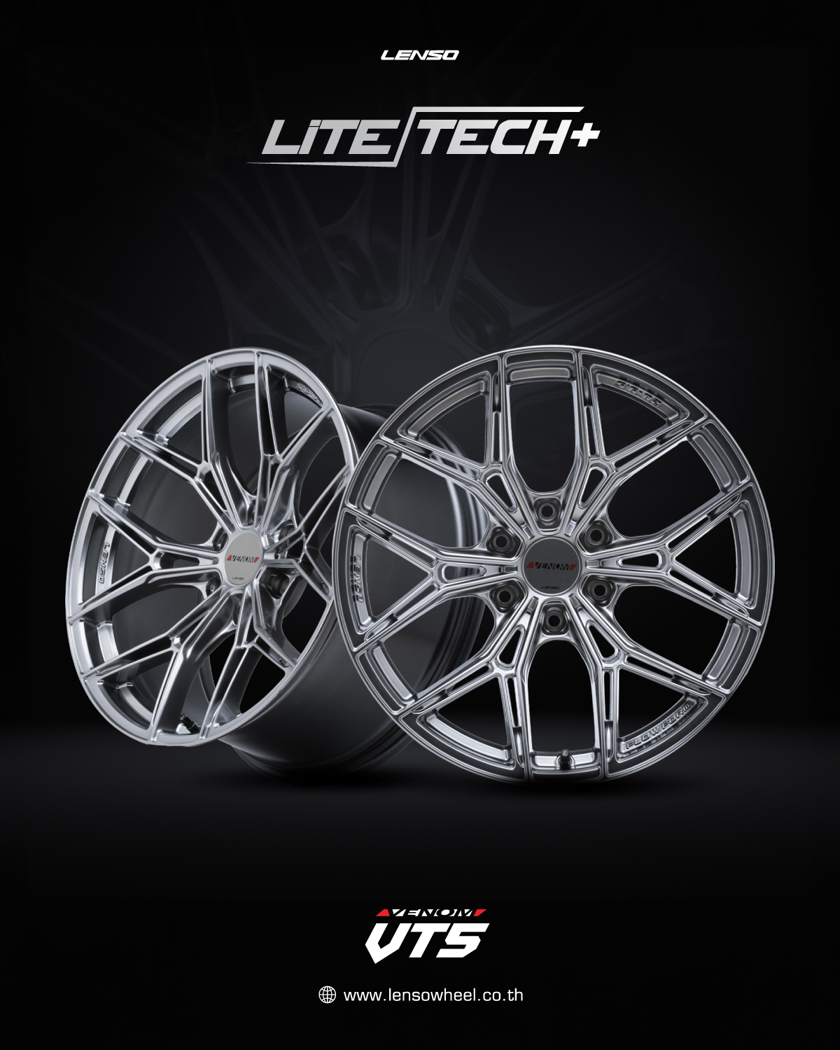 VT5 LITE TECH+ NEW MODEL⚡ เบา... - Lenso Wheels (เลนโซ่ วีล) | Facebook