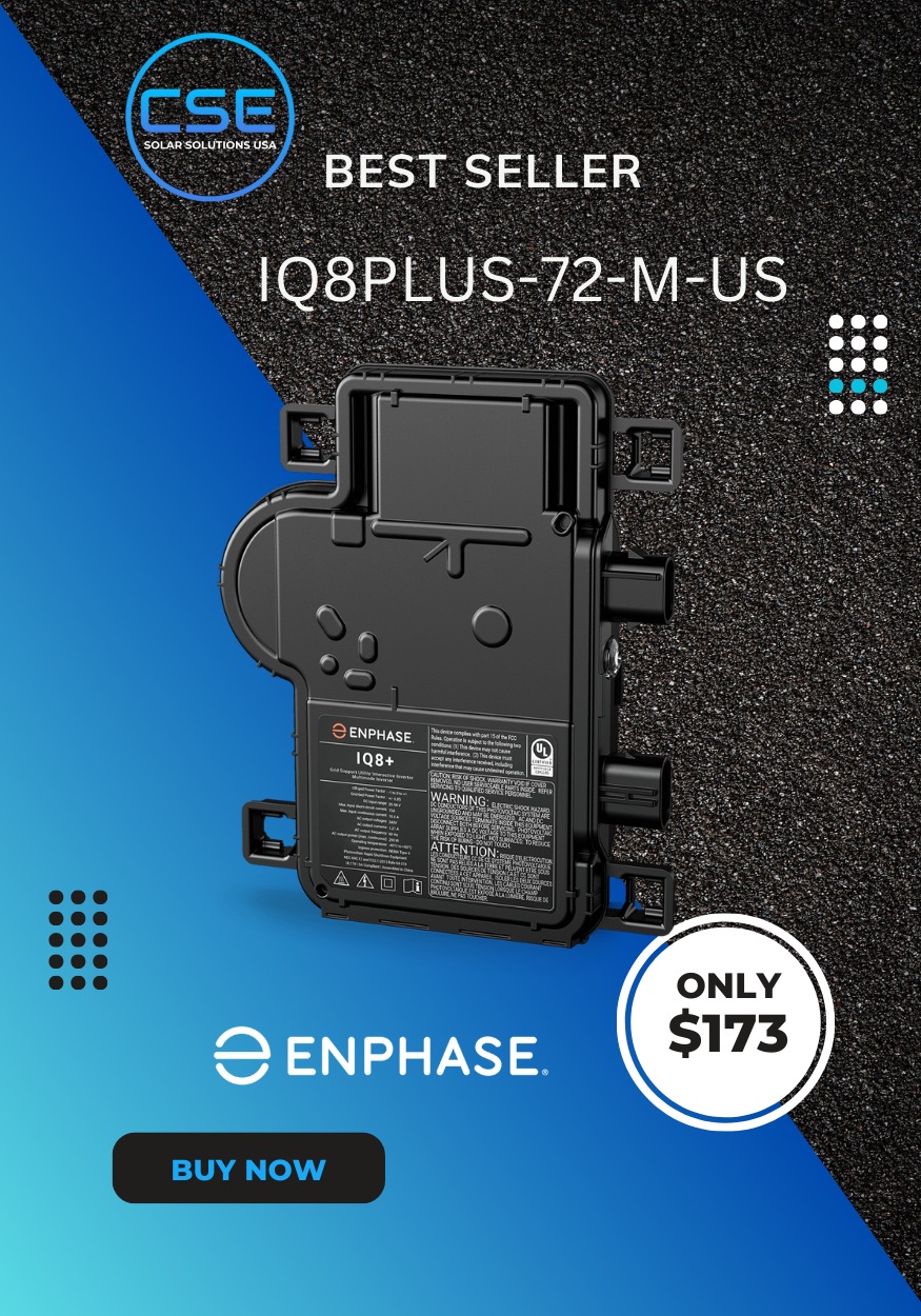 CSE SOLAR USA - Buy 10 or more ENPHASE IQ8 IQ8PLUS-72-2-US... | Facebook