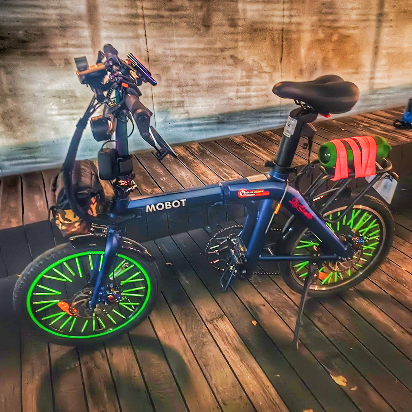 mobot electric bicycle ECO Drive V3 | LTA ✓ 48V15AH Delivery Bike Meelod T16 Moped Bike Startup Angell E Bike