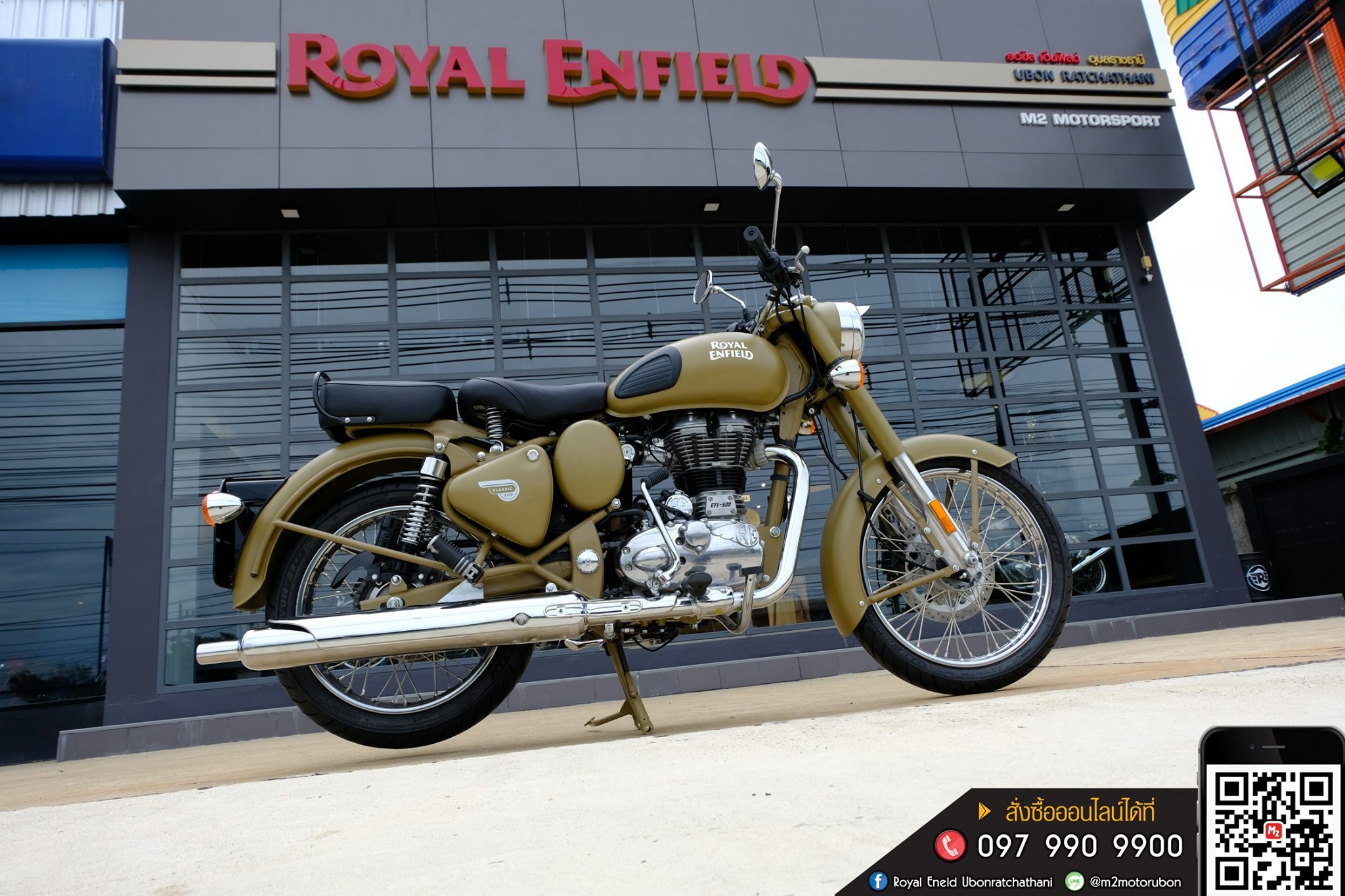 M2 MotorSport - Royal Enfield Classic 500 Desert Storm... | Facebook