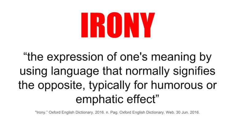 Irony in ironic 意味 Irony and Sarcasm The MIT Press Essential Knowledge series