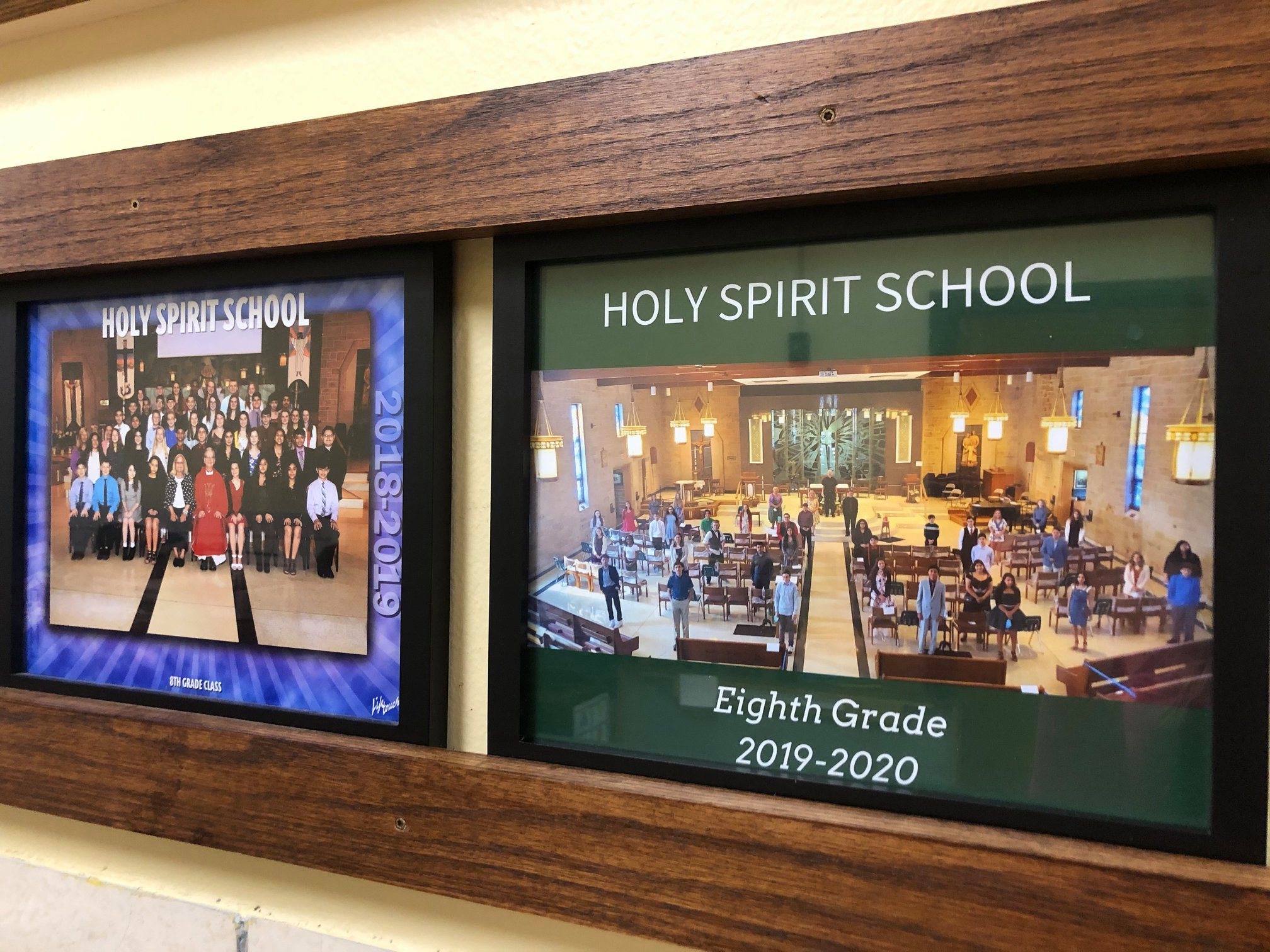 The graduating... - Holy Spirit Catholic School East Side