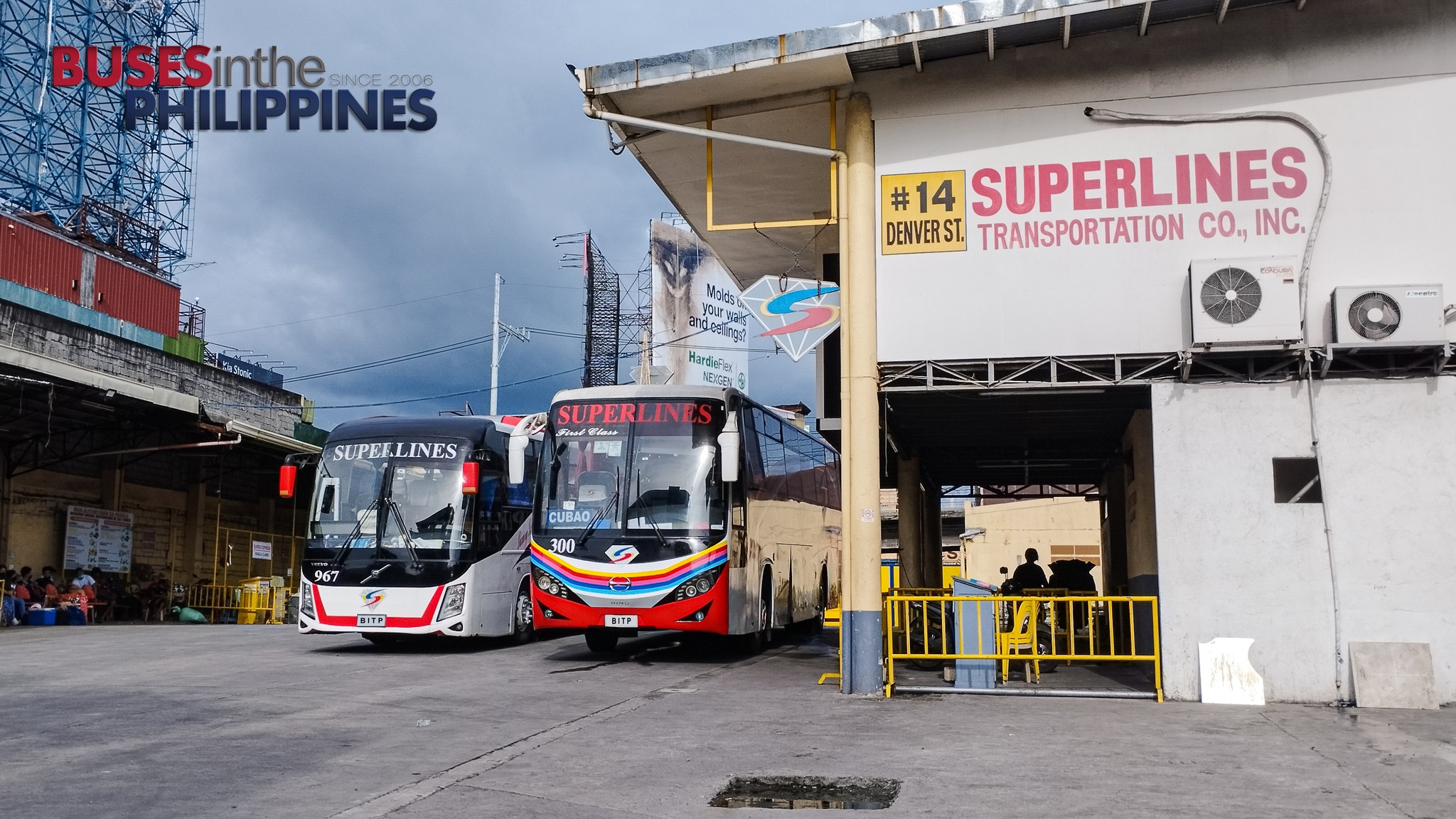 Buses in the Philippines - Superlines Cubao featuring their Volvo B7R ...