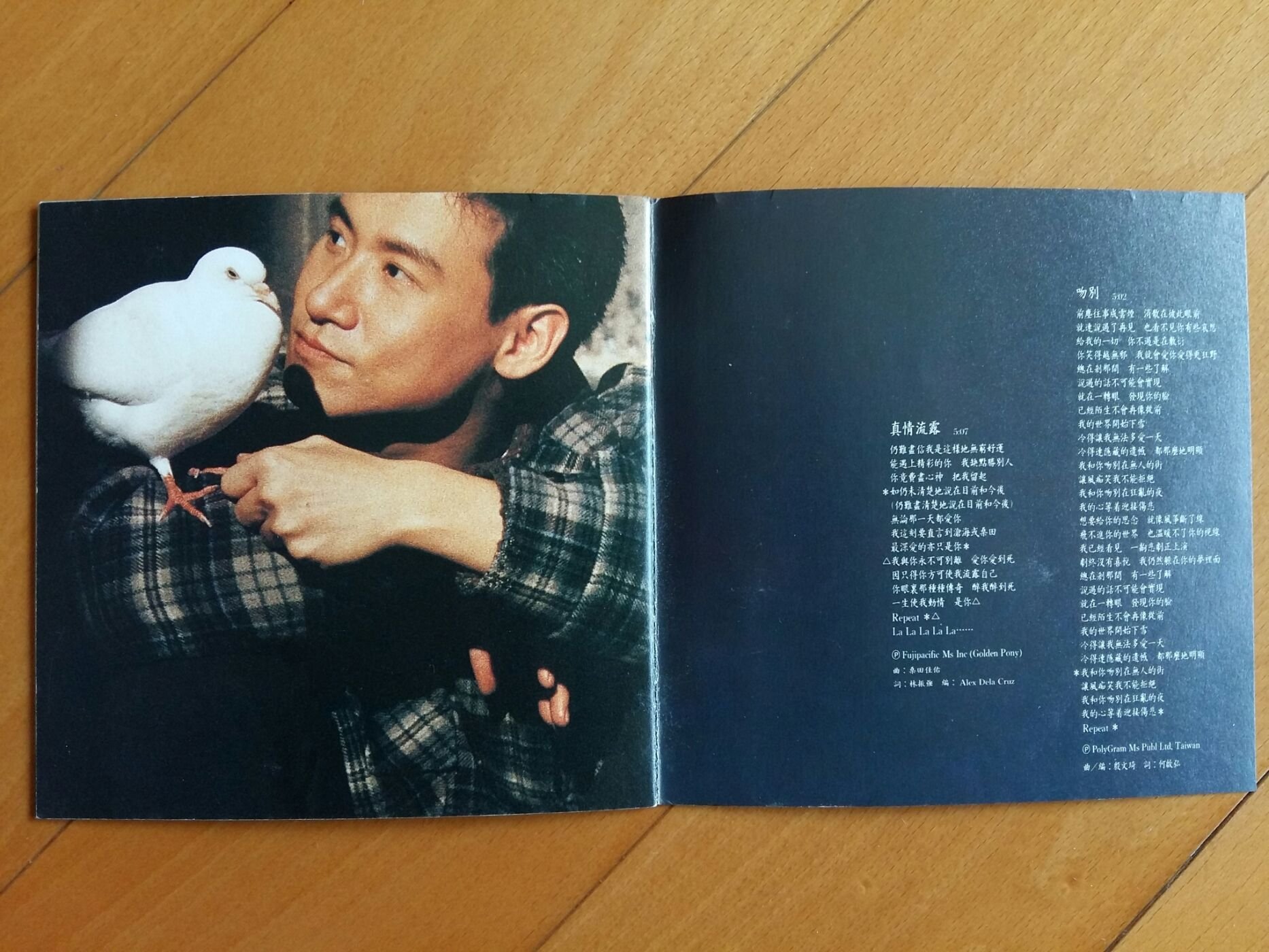 張學友- 等你等到我心痛精選(1993) 主打歌: 等你等到我心痛、總有一天