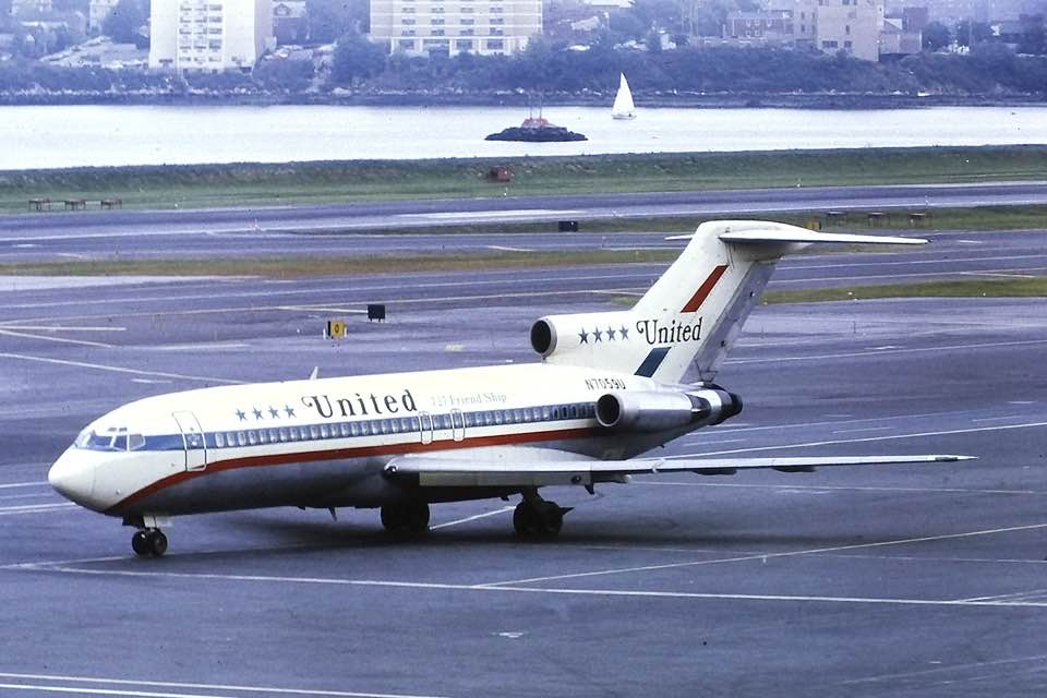 Vintage aircraft spotted near Boeing Field in 1974