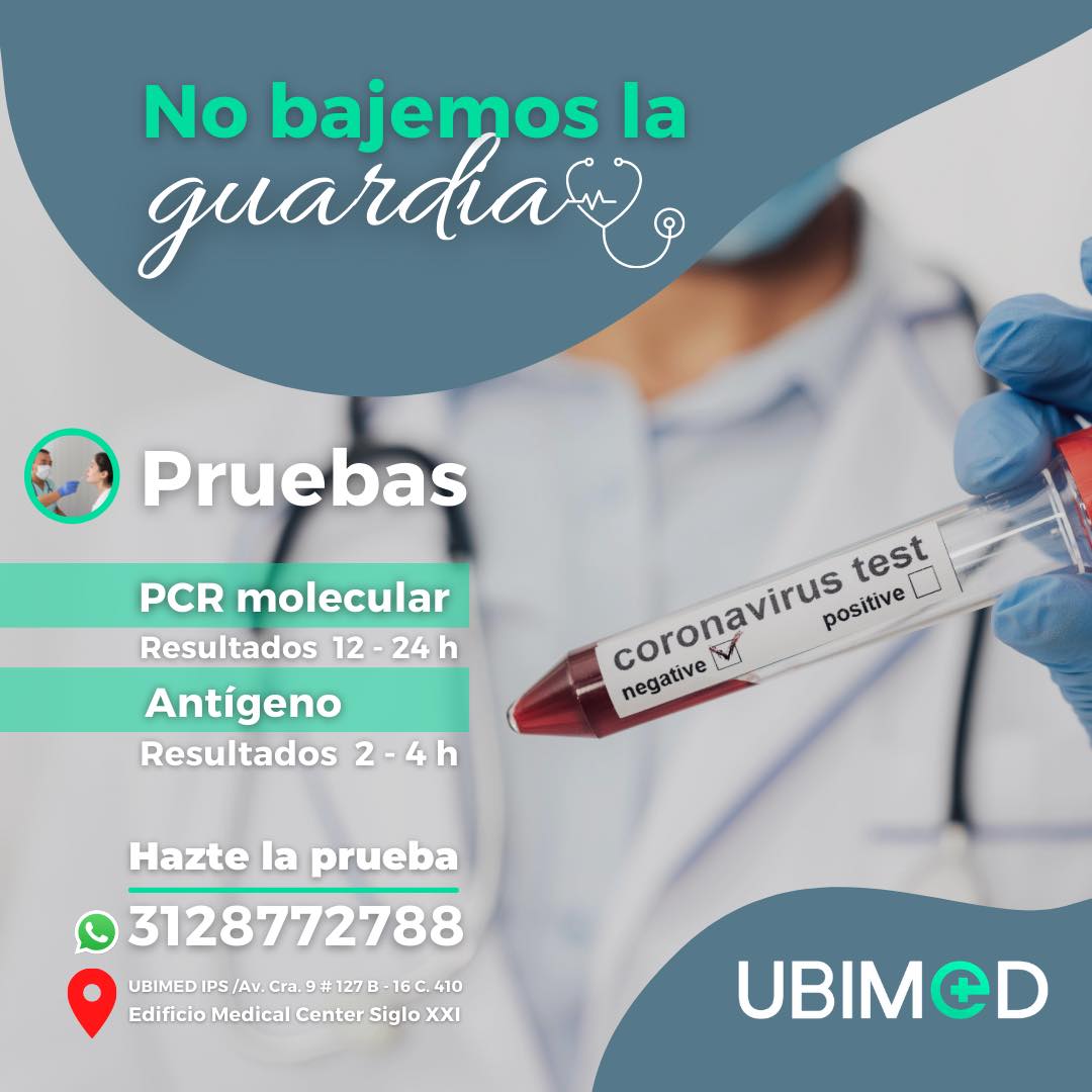 Ubimed - 🔝💪🏼 Tenemos las mejores pruebas para detectar el...