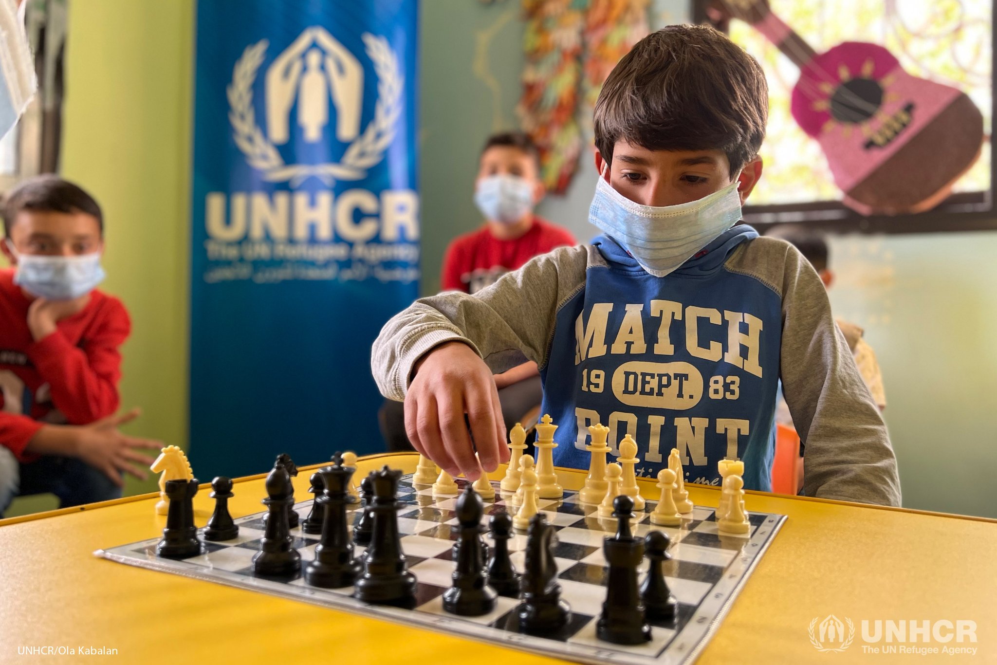 UNHCR Syria - UNHCR offers chess lessons for returnee and...