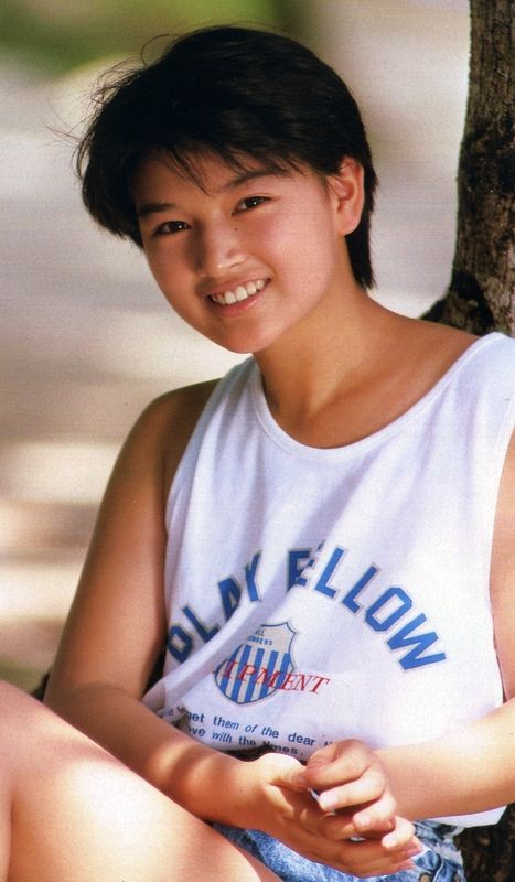 酒井法子 ホンキをだして (1988) Noriko's 8th single!! Released 38