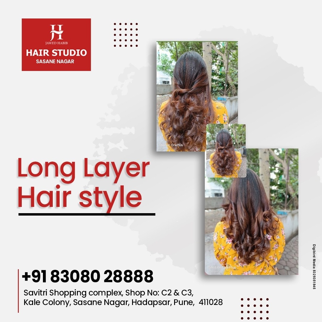 Jawed Habib Hair Studio Sasane Nagar Hadapsar - Long Layer Hair Style ...