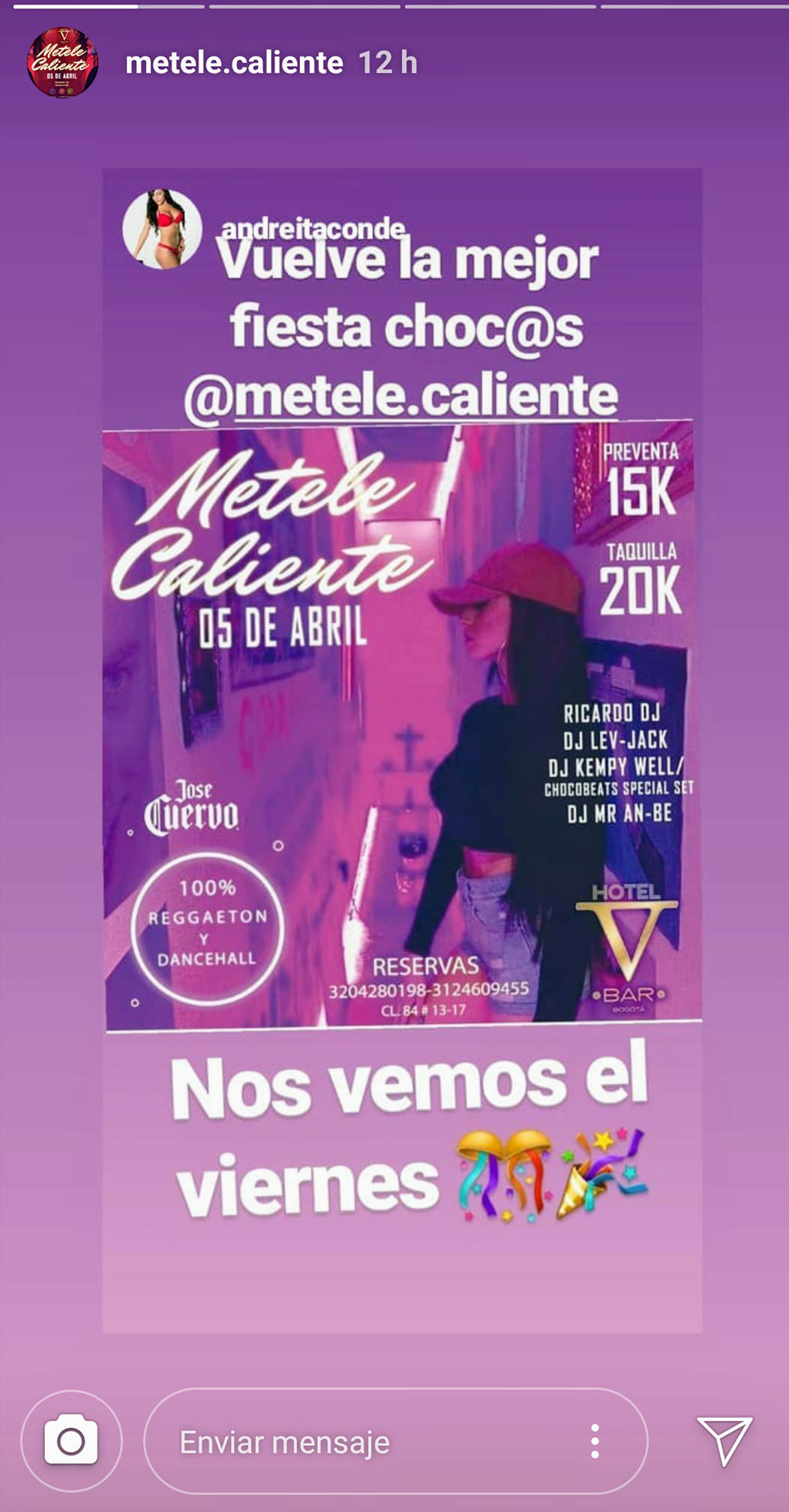 Metele Caliente