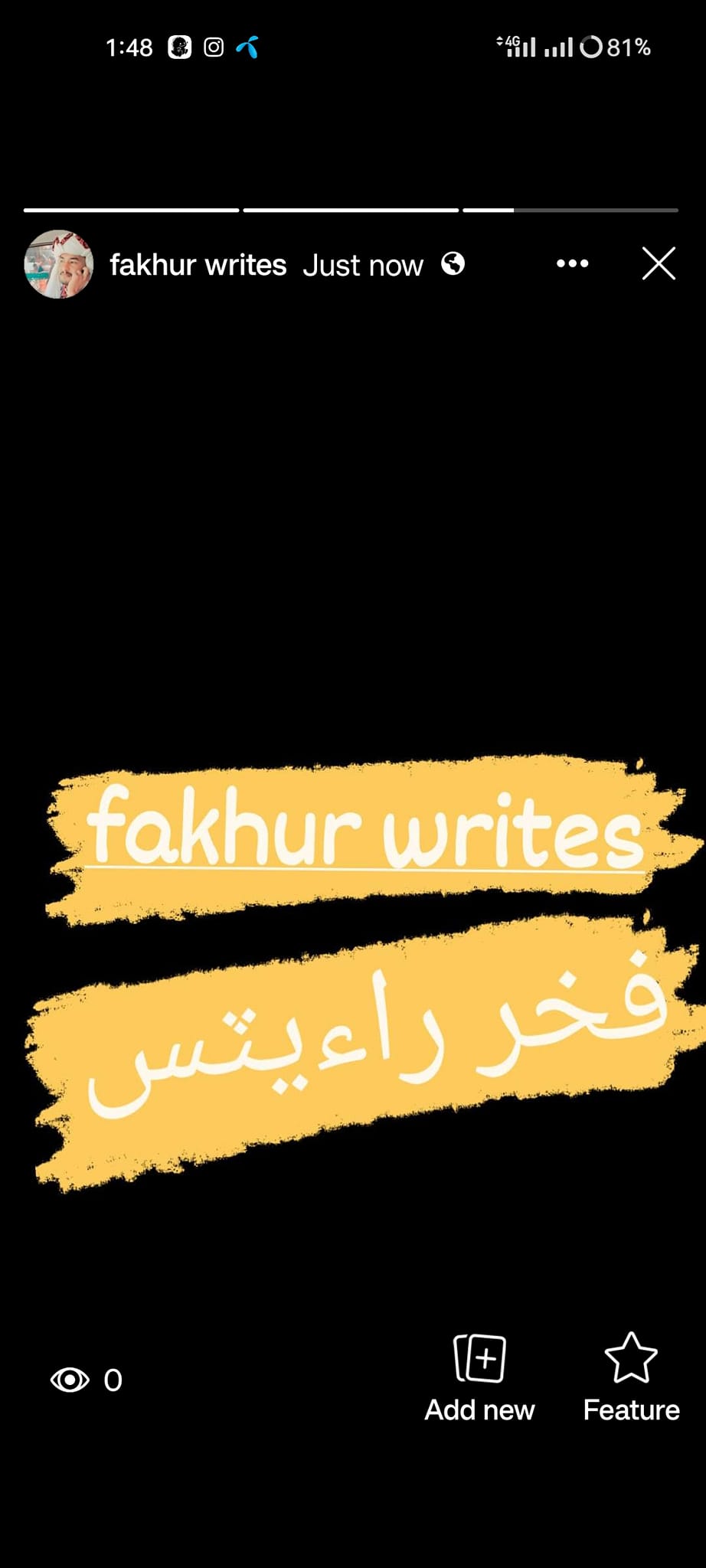 fakhur writes
