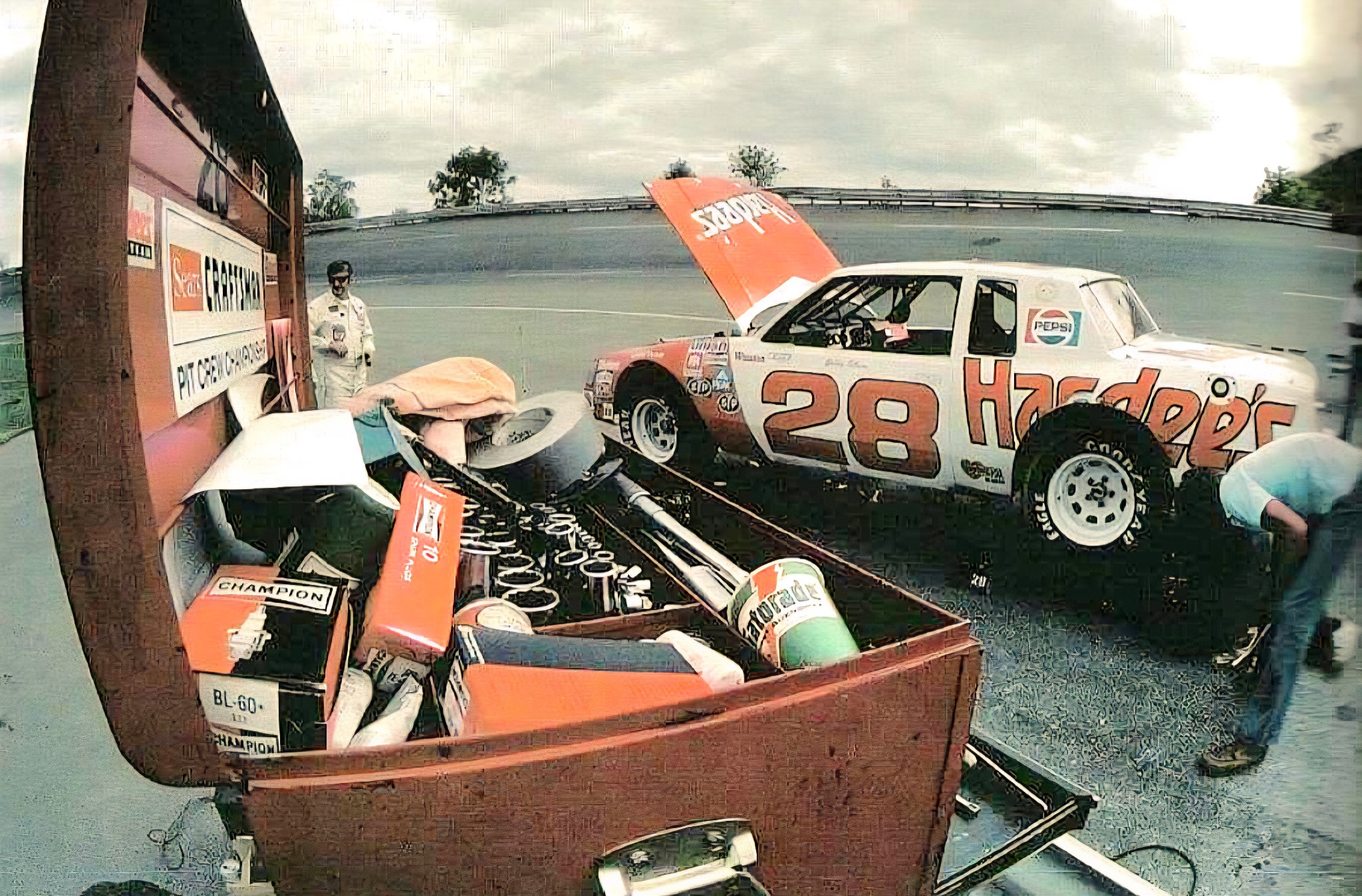 NASCAR Pictorial Archive | Ricky Rudd RCR Pontiac 1982 | Facebook