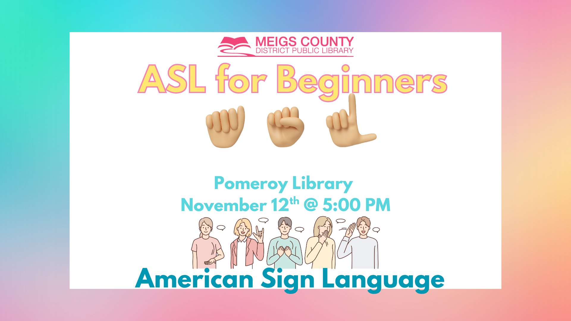American Sign Language for Beginners