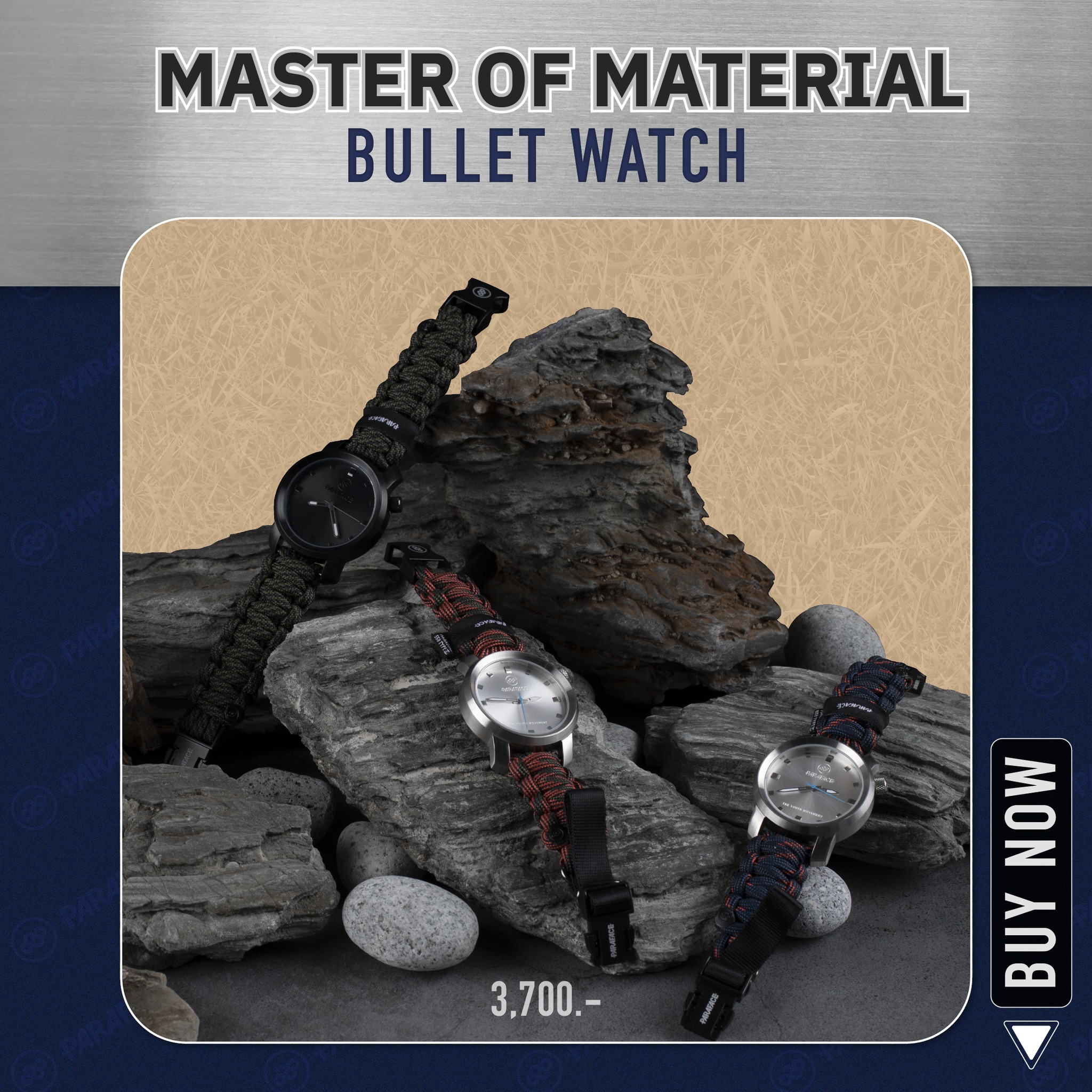 Paraface - MASTER OF MATERIAL 👑 PRF BULLET WATCH... | Facebook