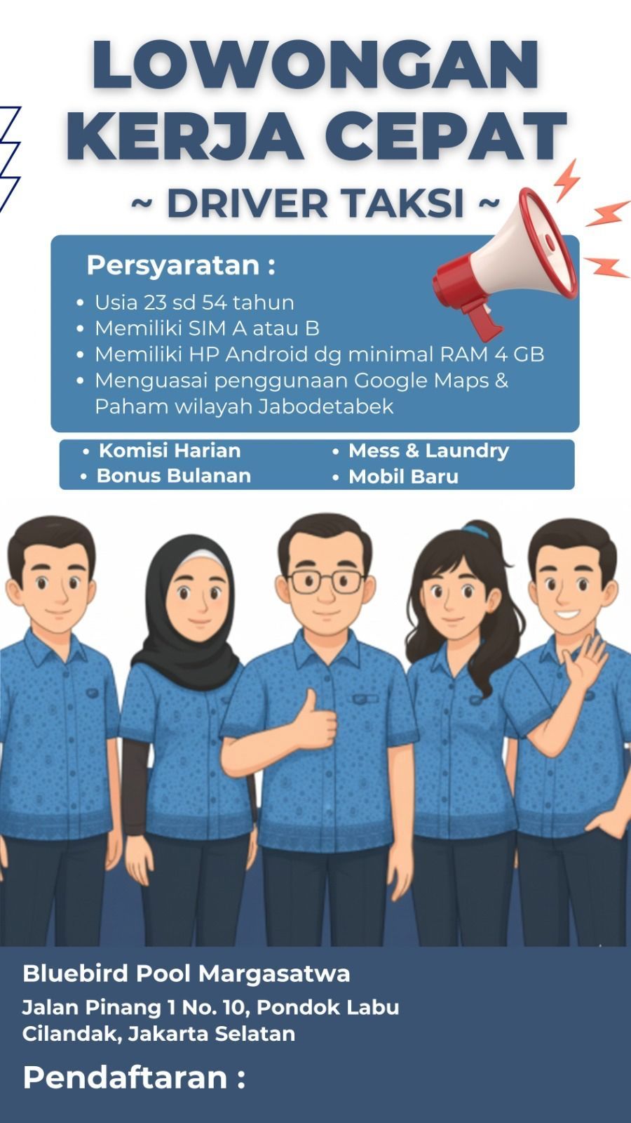 Loker Driver Jabodetabek | Facebook