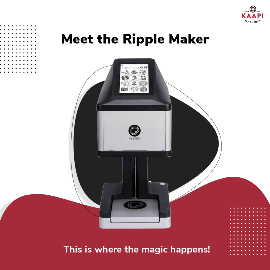 Kaapimachines - The Ripple Maker is a magical machine....
