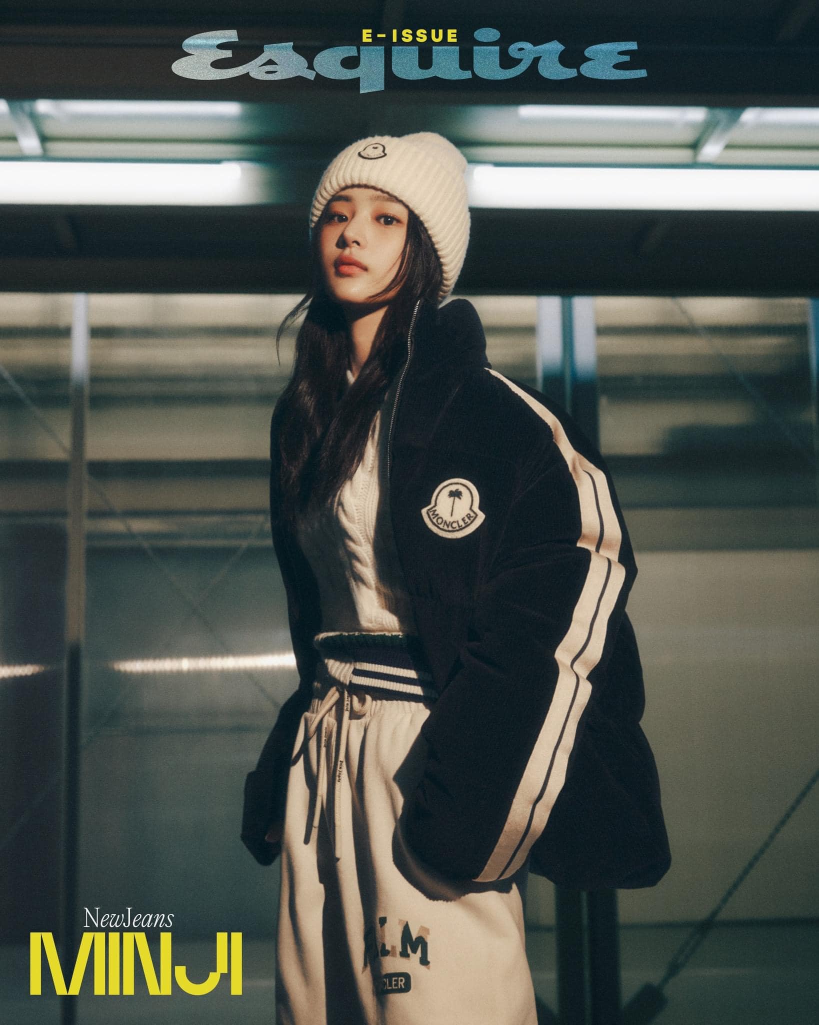 【新品】韓国ミンジ着用 MONCLER PALM ANGELS ニット帽 Minji NewJeans for Moncler x Palm Angels . By Esquire #Mocler