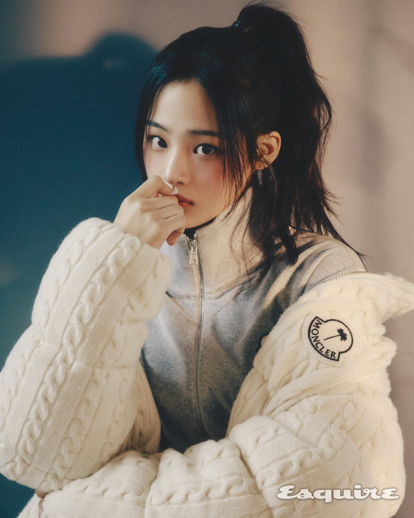 Minji NewJeans for Moncler x Palm Angels . By Esquire #Mocler