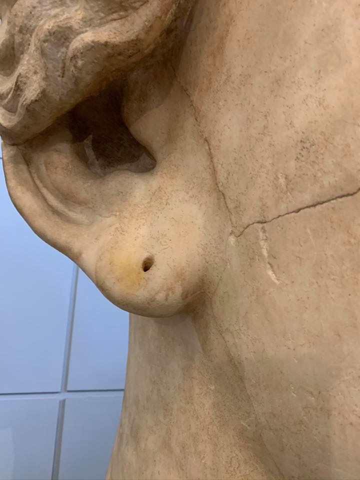 The colossal head of the statue of... - Rome Personal Tours | Facebook