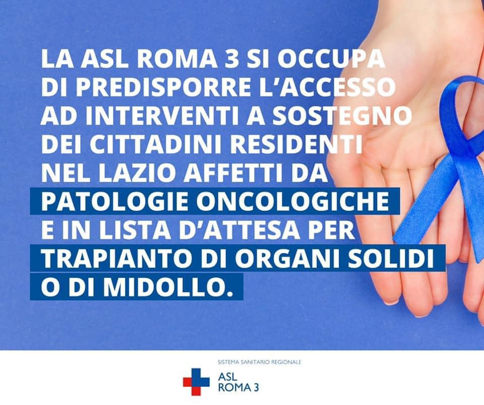 ASL Roma 3 - La ASL Roma 3 si occupa di predisporre... | Facebook