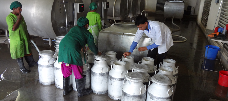 Yowa krishi milk collection center | Dhulikhel